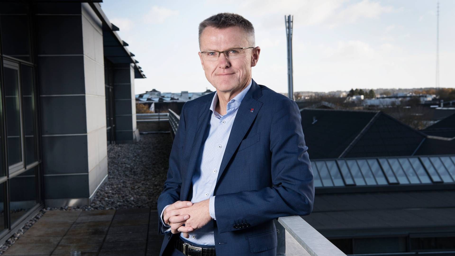 Det er en uskik, at politikere blander sig i bankernes priser, mener Lasse Nyby, adm. direktør i Spar Nord. | Foto: Gregers Tycho