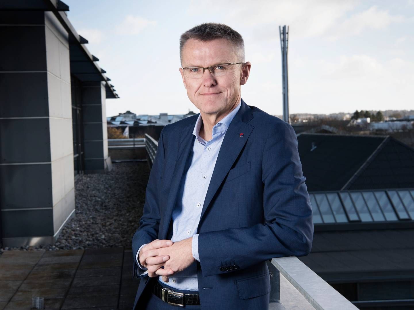 Spar Nord-direktør Lasse Nyby gentager budskab om, at han ser risiko for, at den nuværende prismodel på realkreditlån risikerer at gå af fløjten. | Foto: Gregers Tycho
