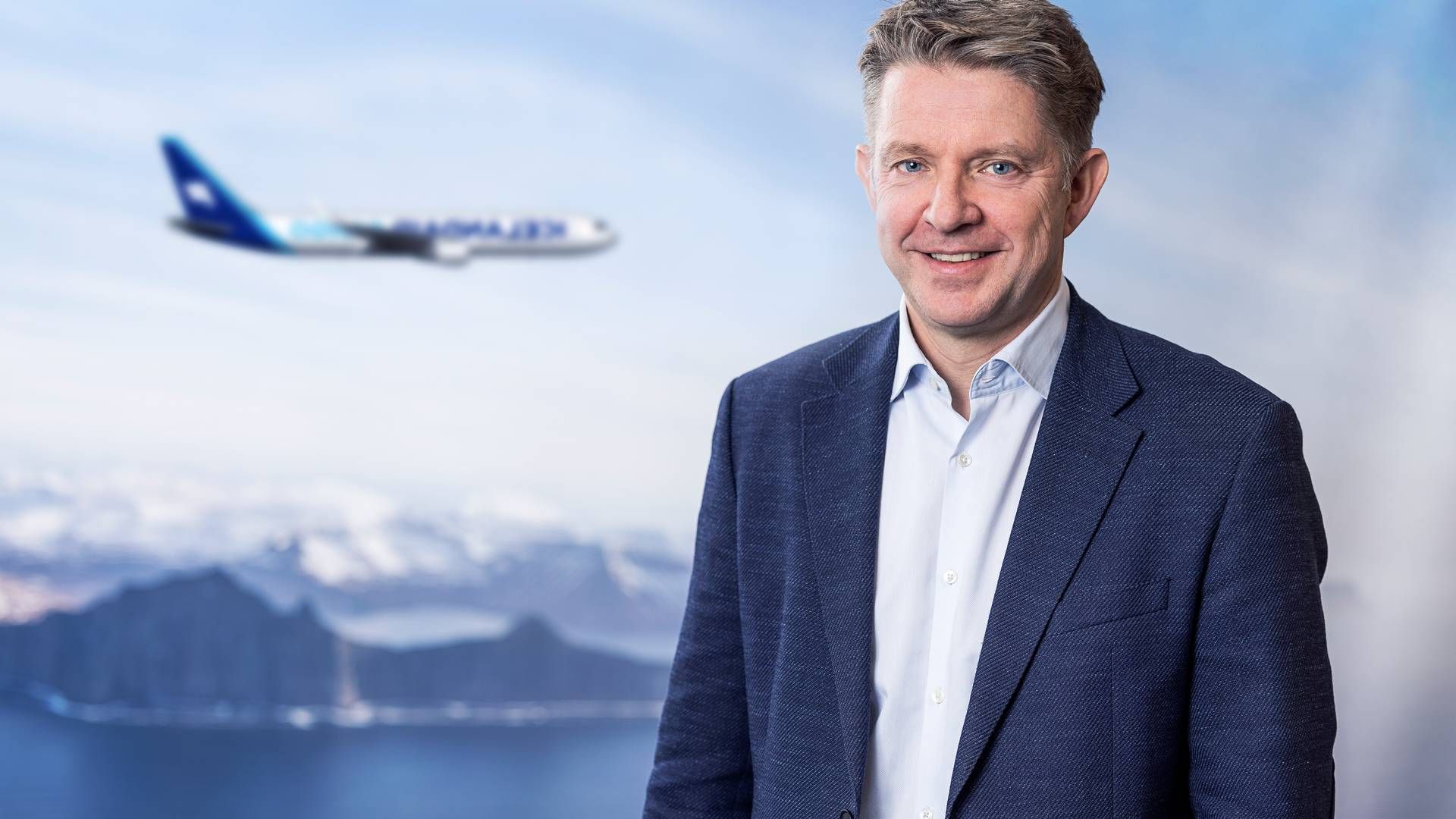 Bogi Nils Bogason er topchef for det islandske flyselskab Icelandair. | Foto: Pr / Icelandair