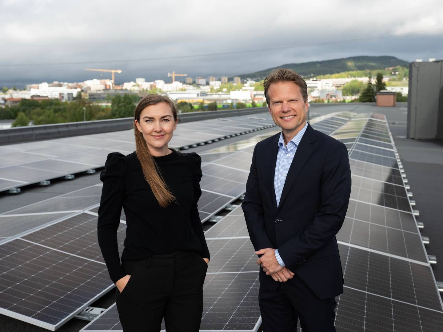 EU-KRAV: Marianne Storli og Morten Kirkebøe i Møller Eiendom tar grep for å møte EUs nye taksonomi. | Foto: Finn Ståle Felberg