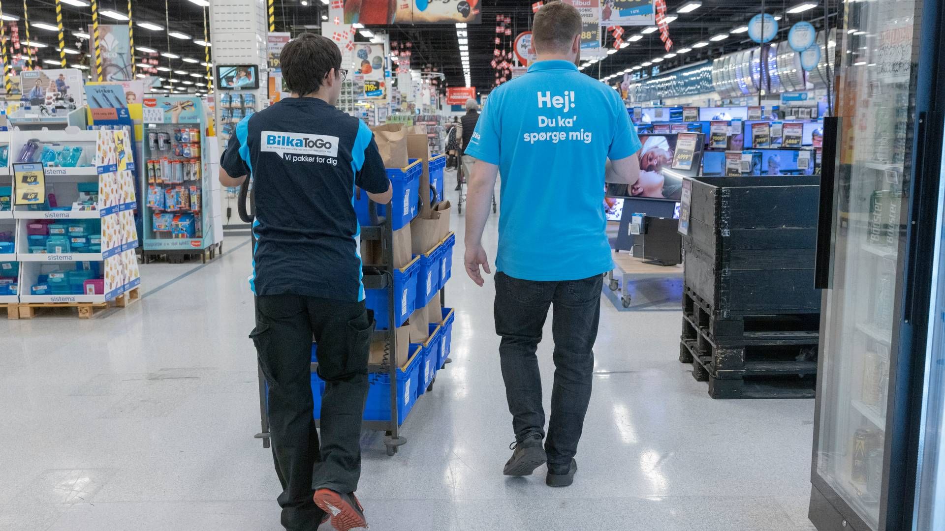 For femte år i træk løb Bilka med sejren som "Årets plantebaserede supermarked" | Foto: Benjamin Krog/Ritzau Scanpix