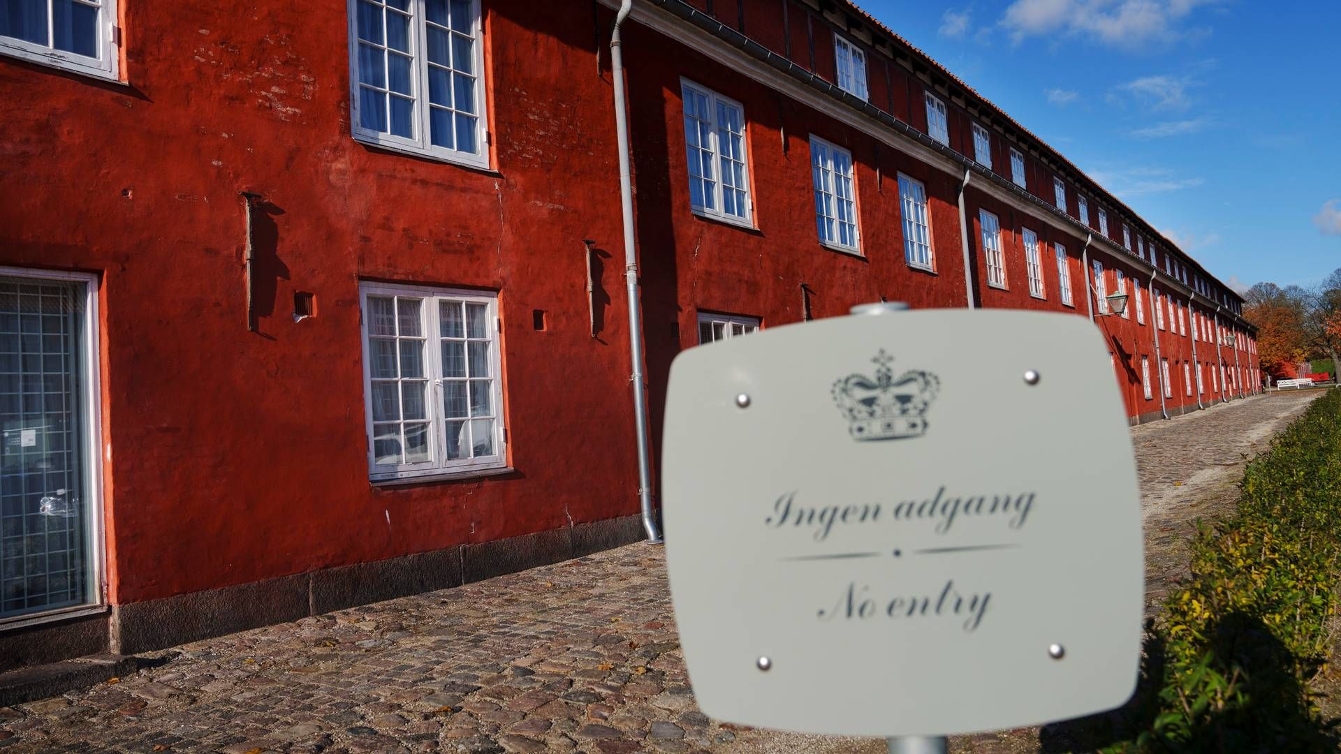 Forsvarets Efterretningstjeneste (FE), der holder til på Kastellet i København, får kritik for i 112 tilfælde at have behandlet oplysninger, som burde have været slettet, i et internt mailsystem. | Foto: Liselotte Sabroe/Ritzau Scanpix