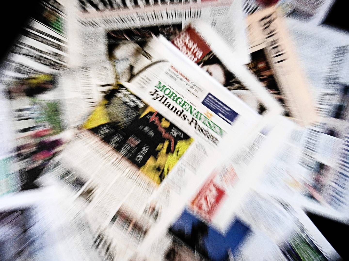 Kun 11 pct. af de adspurgte svarer, at de i løbet af den forgangne uge har brugt et lokalt dagblad eller ugeavis online for at få adgang til nyheder i 2023. | Foto: Uffe Frandsen/Ritzau Scanpix