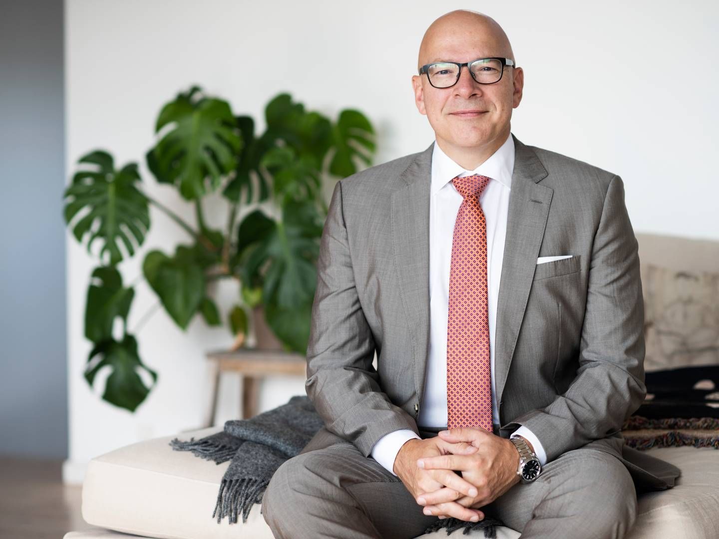 Jesper Nielsen, CEO i BEC | Foto: Gregers Tycho/Ritzau Scanpix