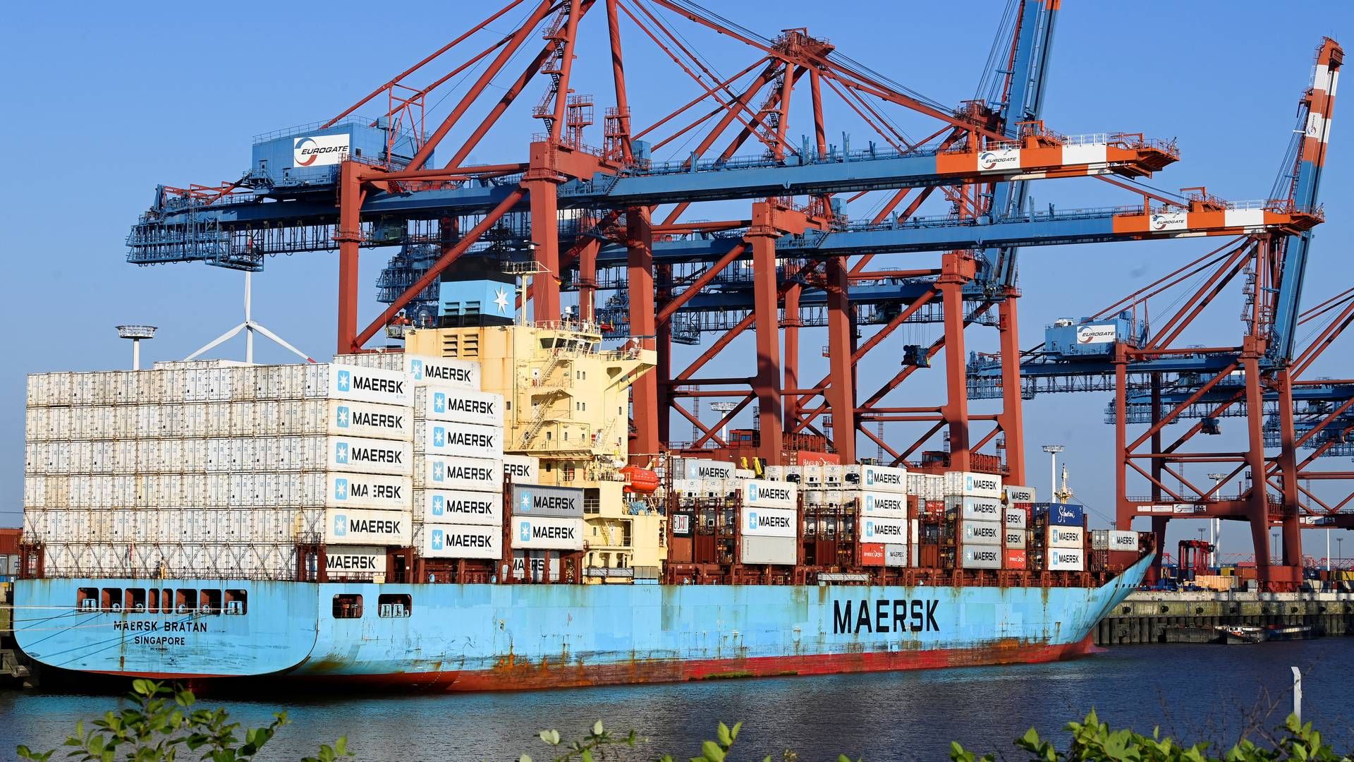 Mærsk har i årtier været en vigtig leverandør af transport til den amerikanske stat gennem datterselskabet Maersk Line Limited, og koncernen vil fremover fortsat fragte varer for staten på containerskibe, men har nu solgt sine tankskibe. | Foto: Fabian Bimmer/Reuters/Ritzau Scanpix