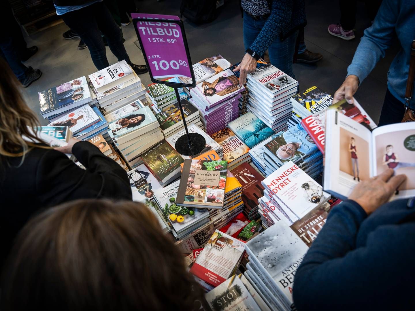 Den danske momssats på bøger ligger på 25 pct., hvilket har sikret Danmark rekorden for EU’s højeste bogmoms og en af de højeste i verden. | Foto: Emil Nicolai Helms/Ritzau Scanpix