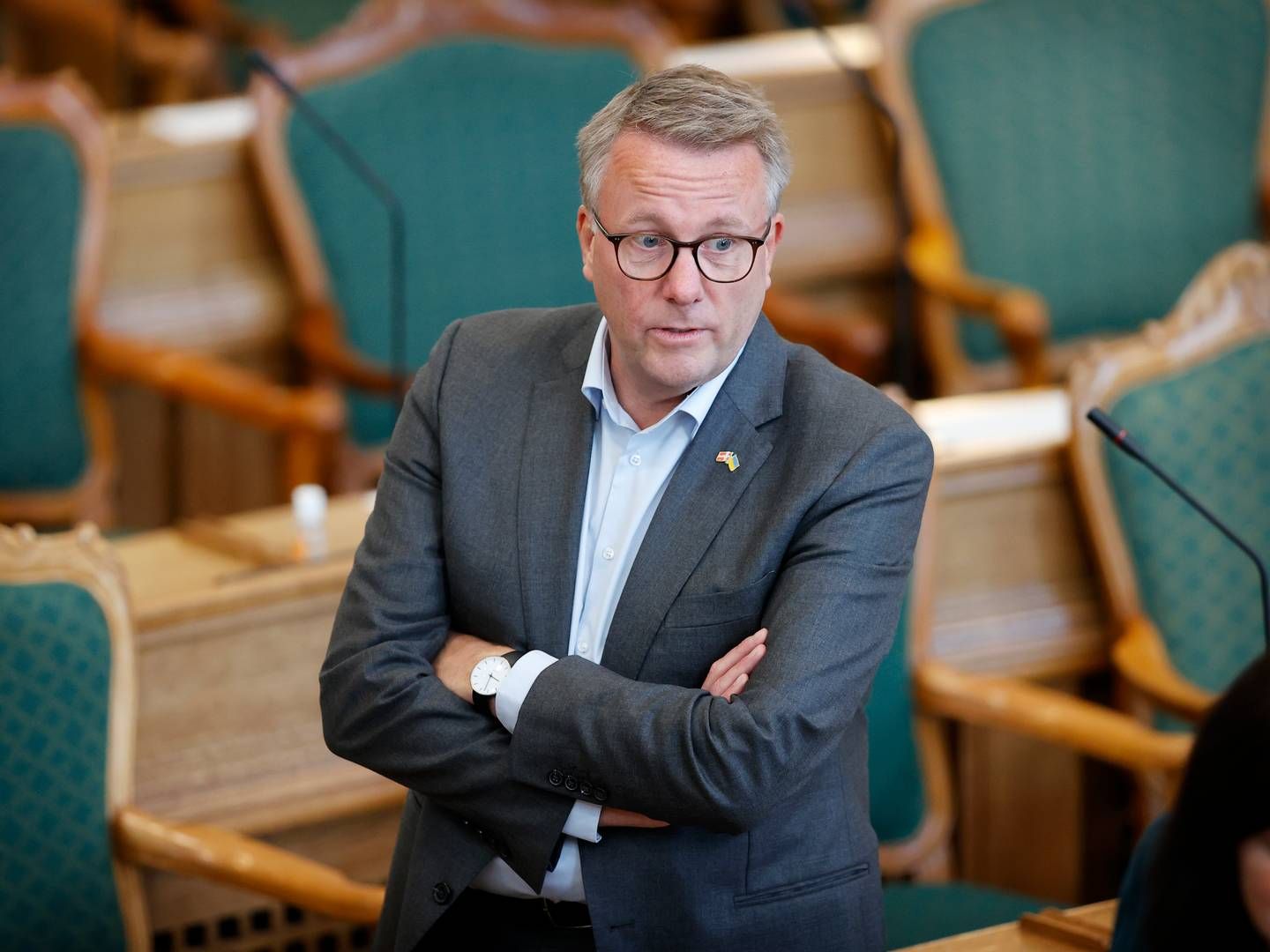 Erhvervsminister Morten Bødskov (S) udtaler i forbindelse med regeringens 2030-plan, at det danske erhvervsliv står stærkt: "Men vi må ikke læne os tilbage i sædet. For vi skal følge med udviklingen. Det betyder bl.a., at vi skal have flere iværksættere, for de er afgørende for, at vi får mere vækst og innovation," siger han i en pressemeddelelse. | Foto: Jens Dresling