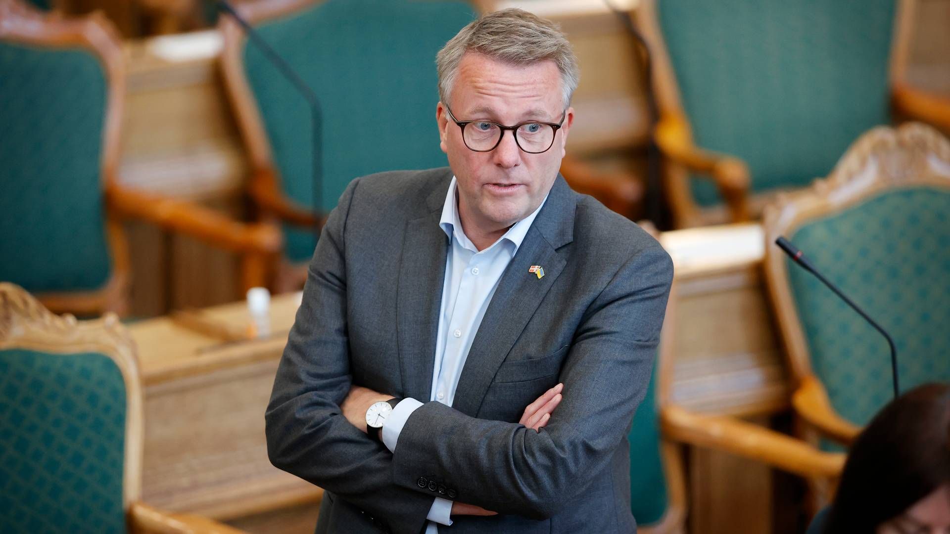 Bankerne bør skrue renterne på indlån op, mener erhvervsminister Morten Bødskov (S). | Foto: Jens Dresling