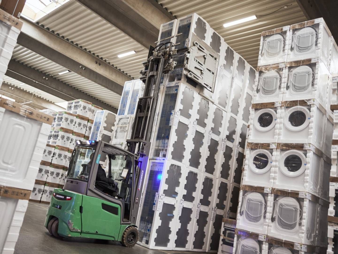 Fra lageret i Aarhus sender Whiteaway hvidevarer ud til både forbrugere og virksomheder. | Foto: Whiteaway, Pr