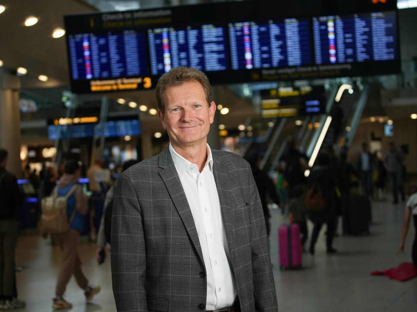 Christian Poulsen har været konstitueret adm. direktør i Københavns Lufthavn, siden Thomas Woldbye stoppede 30. september for at overtage topposten i Heathrow i London. | Foto: Pr / Københavns Lufthavne