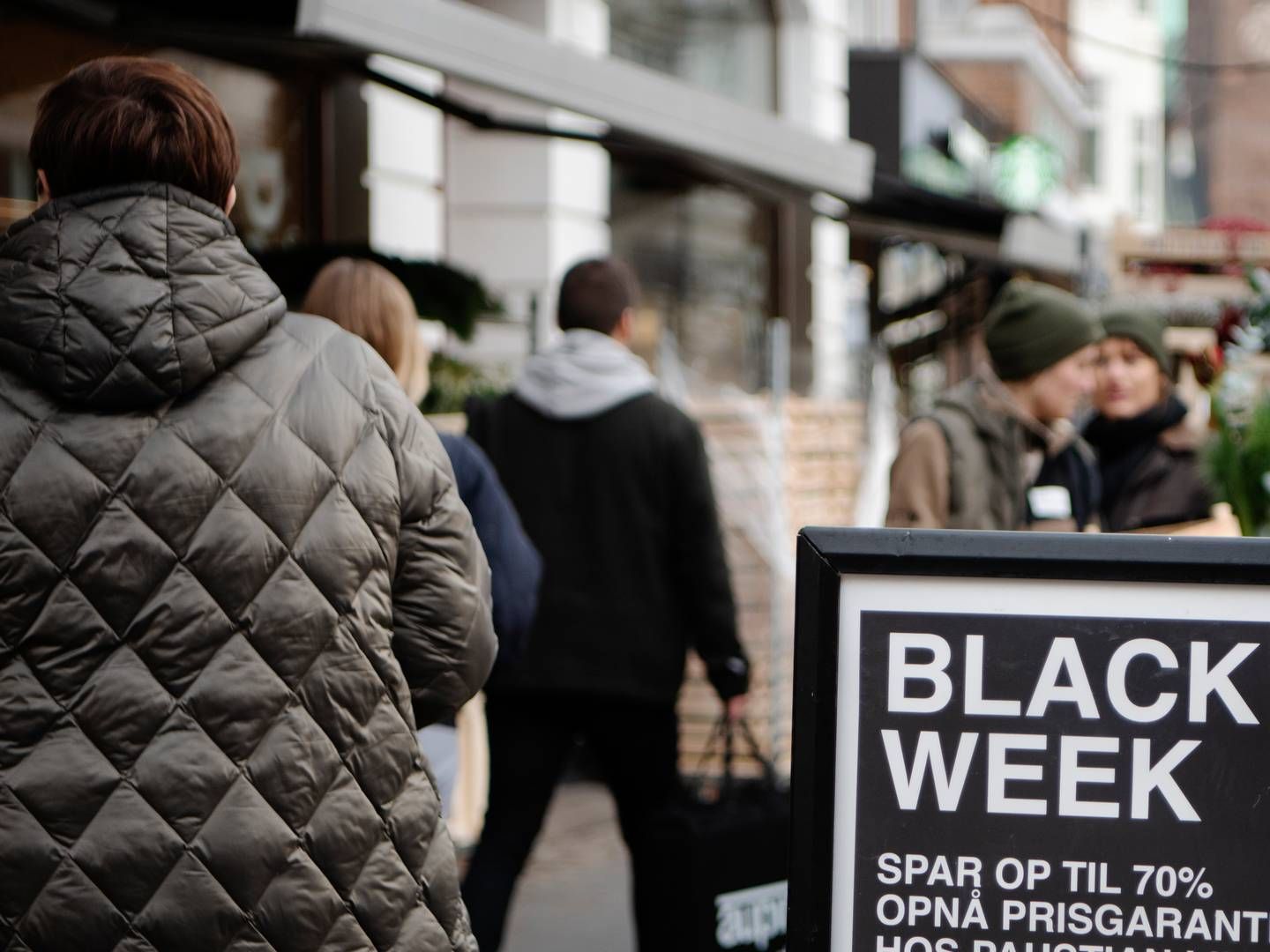 Black friday er den største enkeltstående handelsdag i Danmark. | Foto: Rikke Kjær Poulsen