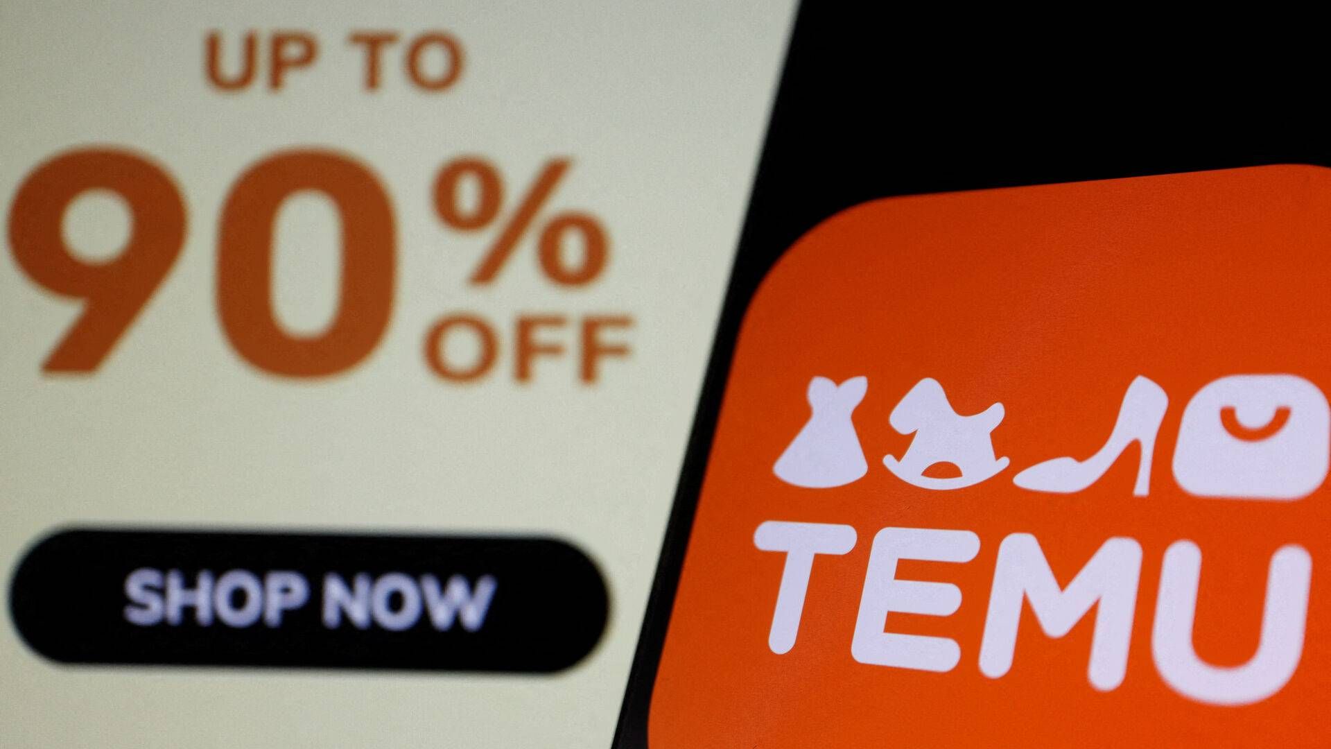 Kinesiske Temu er på fremmarch blandt danske forbrugere. | Foto: Florence Lo/Reuters/Ritzau Scanpix