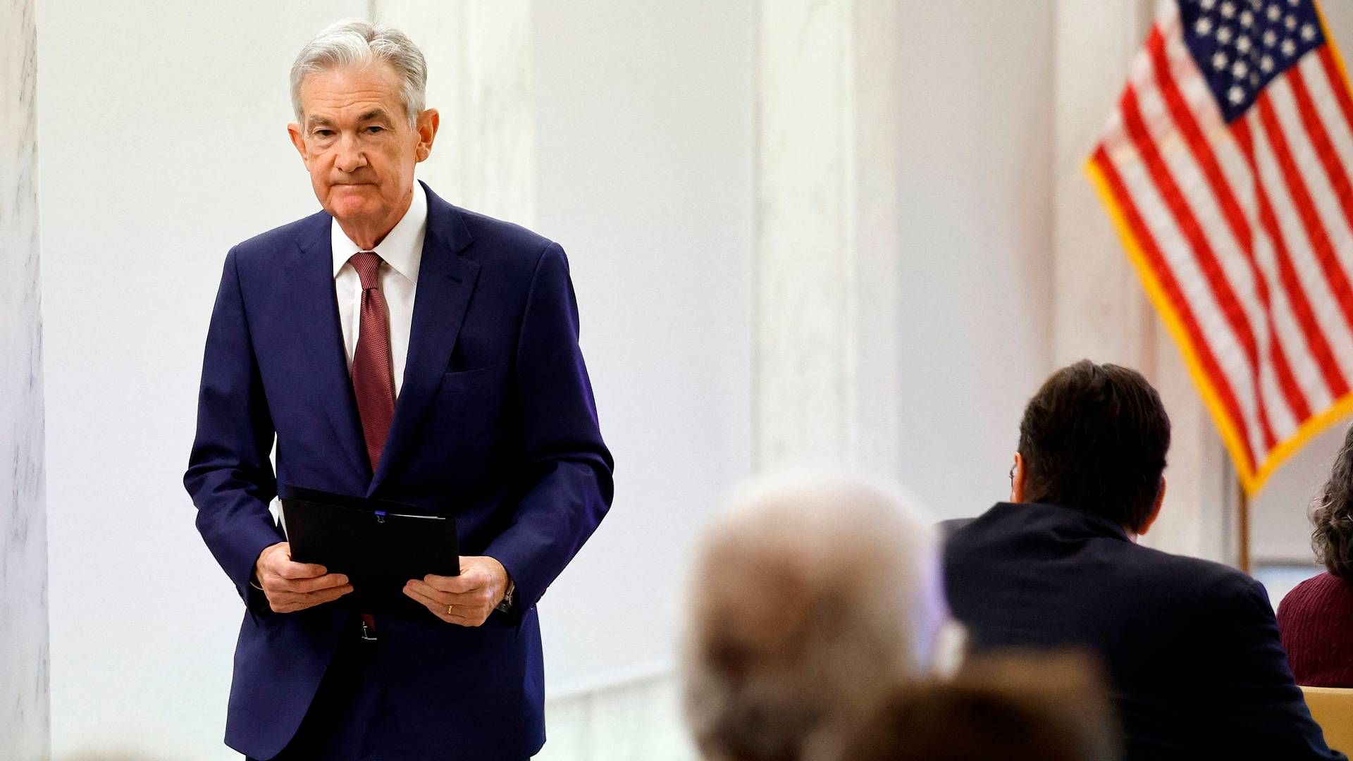 Jerome Powell er chef for USA's centralbank, Federal Reserve. | Foto: Chip Somodevilla