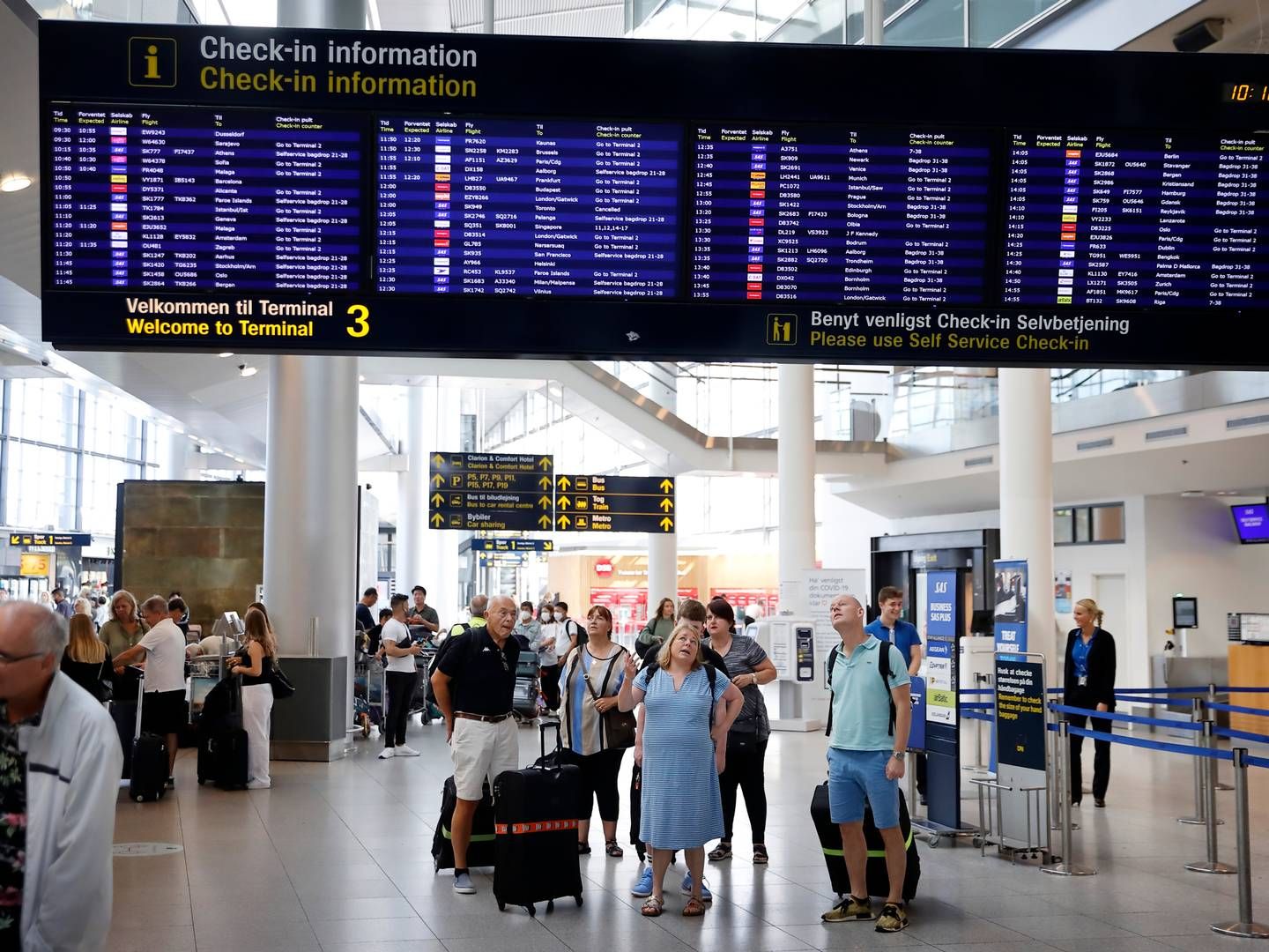 Regeringen har torsdag præsenteret den kommende danske afgift på flybilletter. | Foto: Jens Dresling