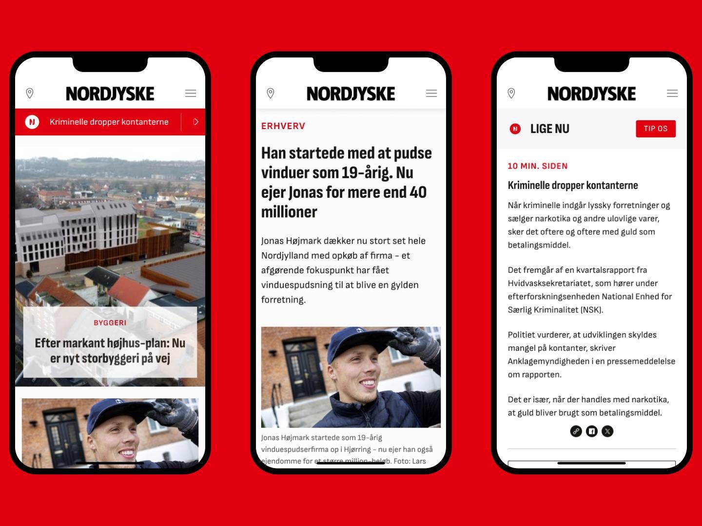 Det Nordjyske Mediehus skal ud i en sparerunde, bekræfter direktør Morten Vinther Jensen. | Foto: Det Nordjyske Mediehus