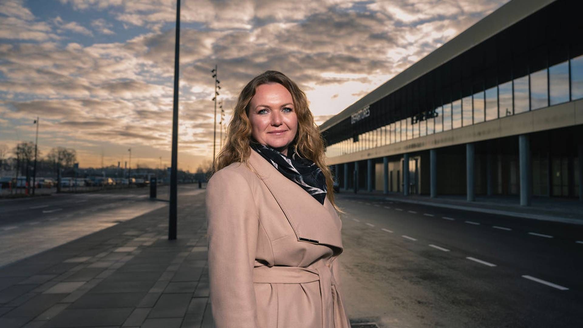 Lotta Sandsgaard, adm. direktør i Aarhus Airport. | Foto: Kirsten Adler