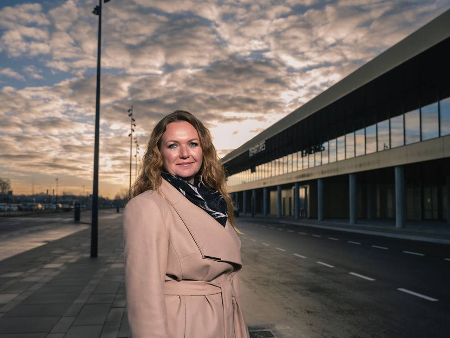 Lotta Sandsgaard, adm. direktør i Aarhus Airport. | Foto: Kirsten Adler