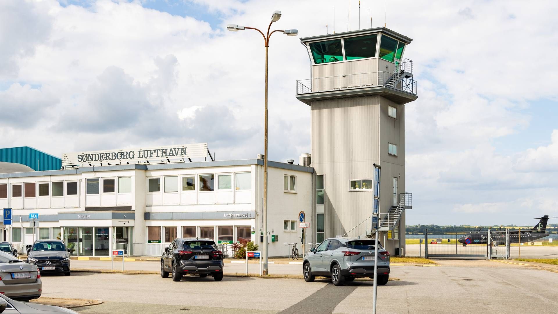 Lufthavnen skal hen over de kommende år gå igennem en omsiggribende forandring. | Foto: Pr / Kim Toft Jørgensen for Sønderborg Kommune