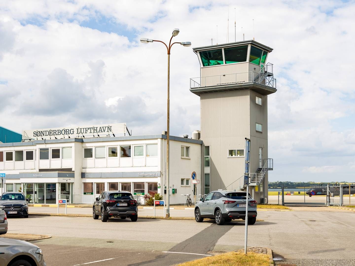 Lufthavnen skal hen over de kommende år gå igennem en omsiggribende forandring. | Foto: Pr / Kim Toft Jørgensen for Sønderborg Kommune