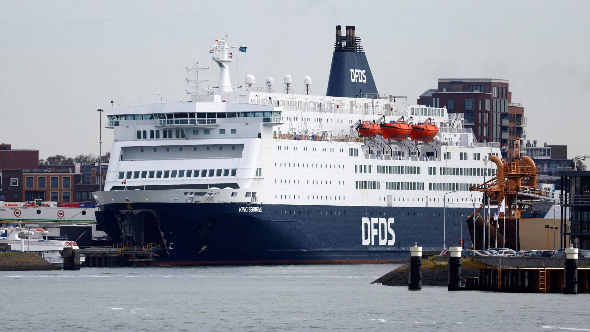 DFDS-aktien falder fredag 1,7 pct. | Foto: Piroschka Van De Wouw/Reuters/Ritzau Scanpix