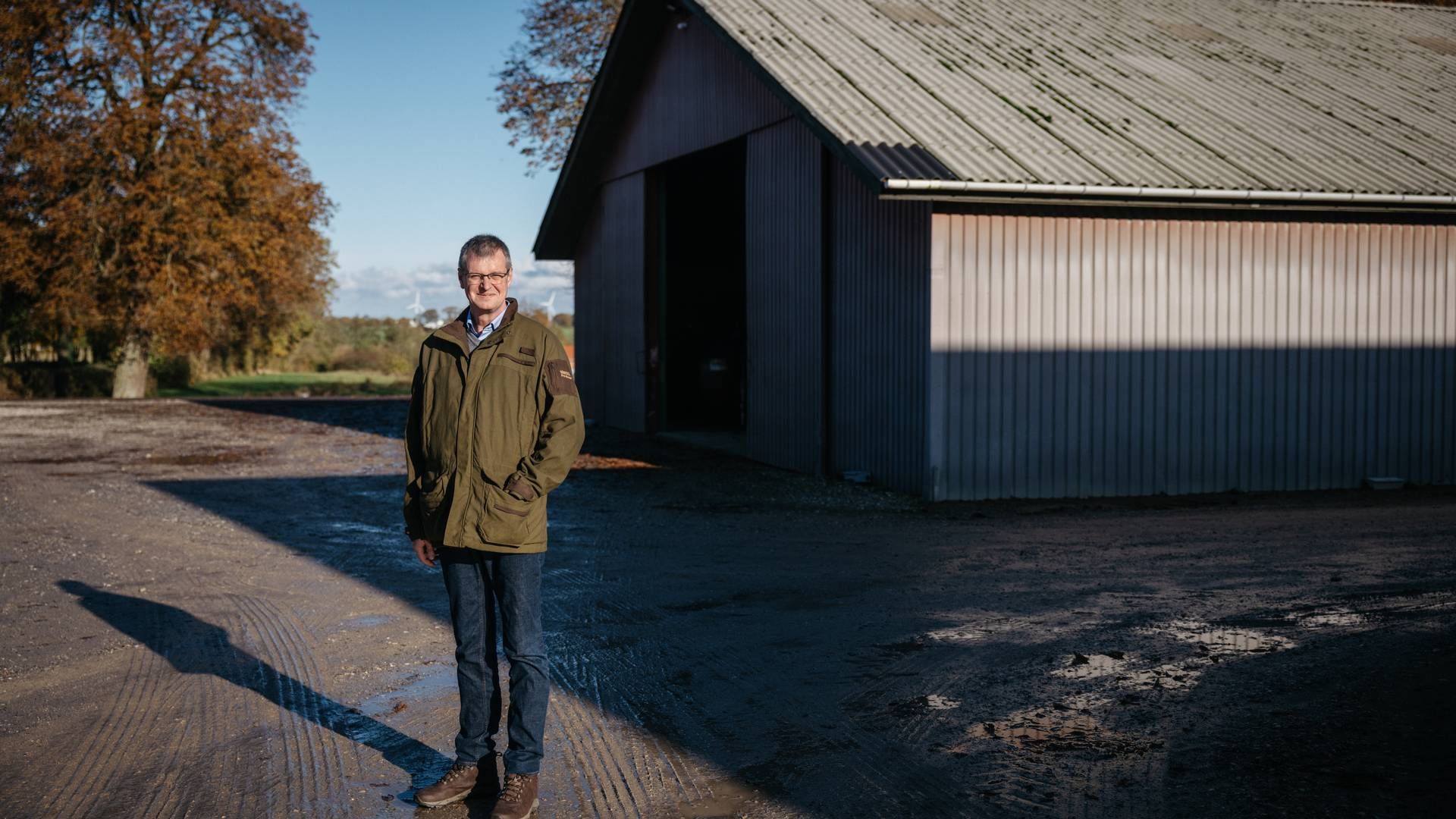 Fra en fuld kalender - blandt andet med forestående aflæggelse af Danish Crowns regnskab om under to uger - står Erik Bredholt nu med en markant mere fri hverdag på sit landbrug.