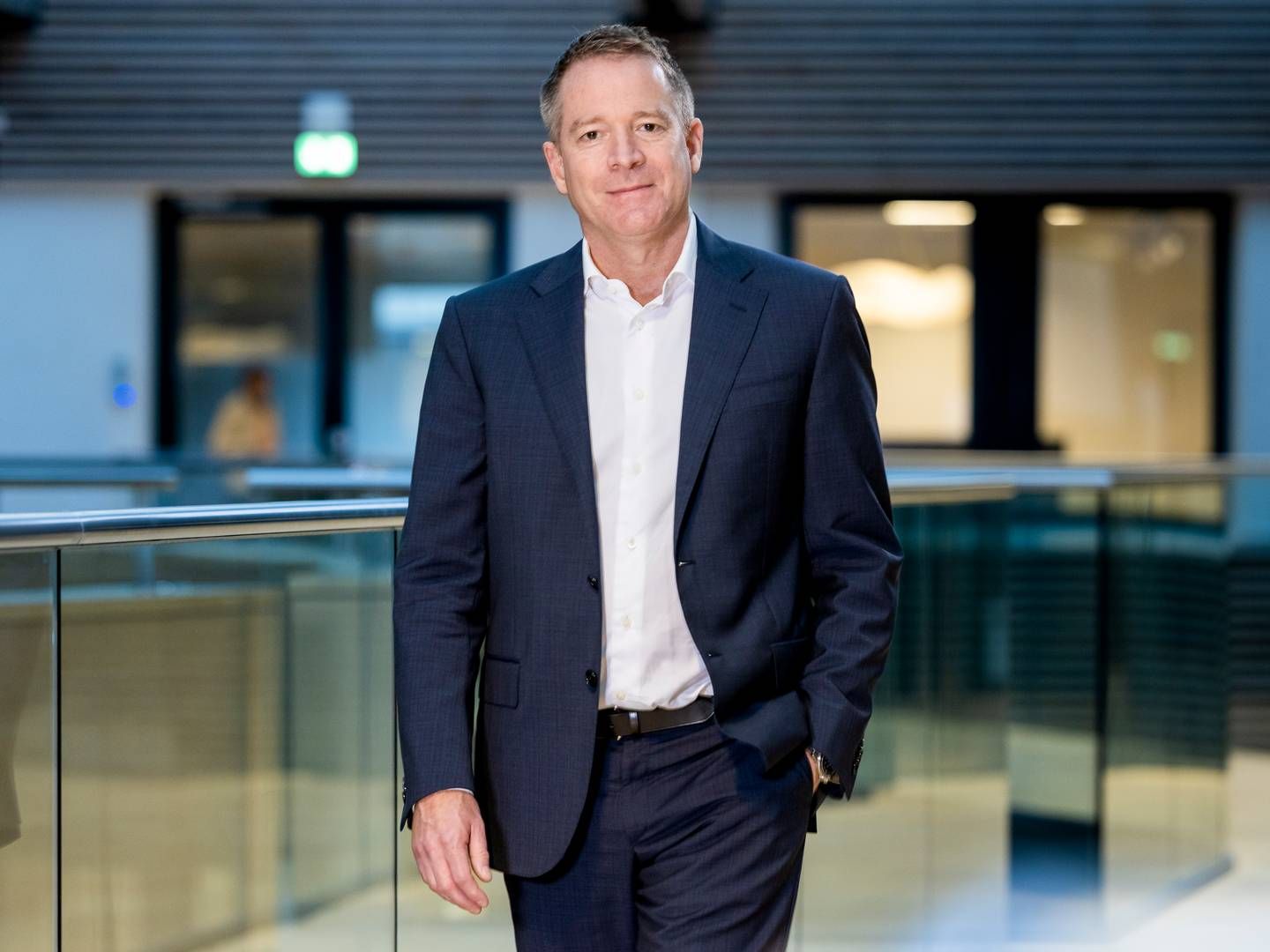 Peter Karlstromer, CEO of GN, sees no problem with the fact that the company's new head of the hearing aid business, Scott Davis, lives and works in the US and not in Denmark and near the headquarters in Ballerup. | Photo: Gn / Pr