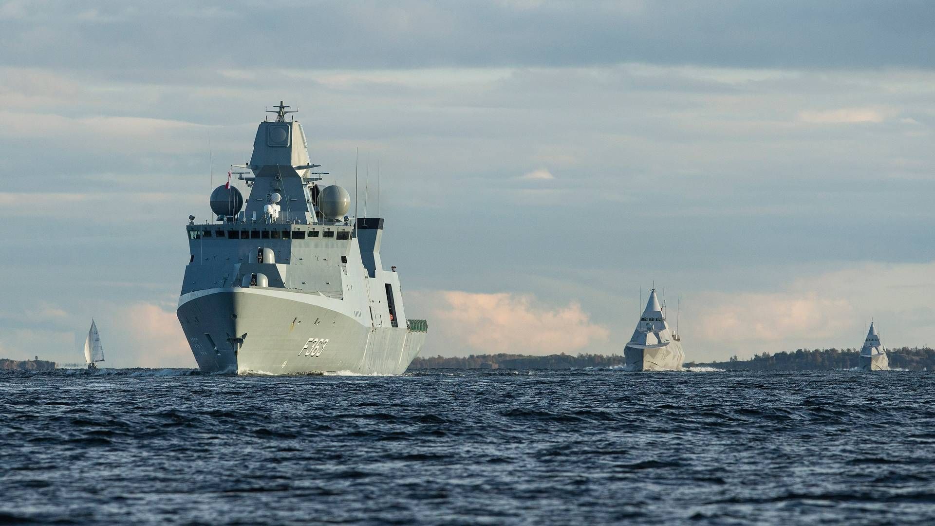 "Niels Juel" er nu sejlet hjem fra Middelhavet. (Arkivfoto) | Foto: Lehtikuva/Reuters/Ritzau Scanpix