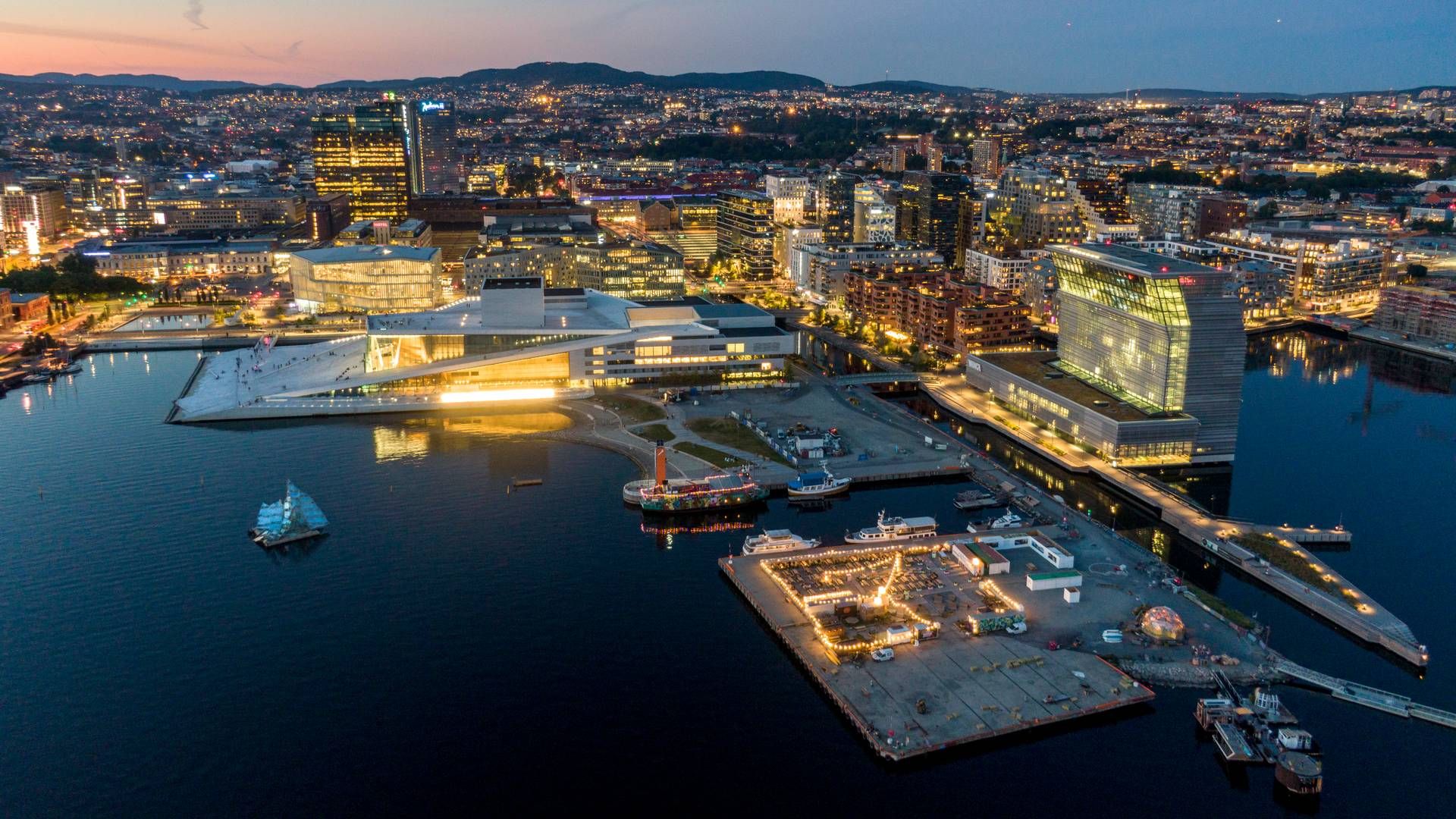 HER KAN DET KOMME BAD: På en av de mest attraktive tomtene i Oslo ønsker byrådet å etablere et sjøbad. | Foto: Cornelius Poppe / NTB