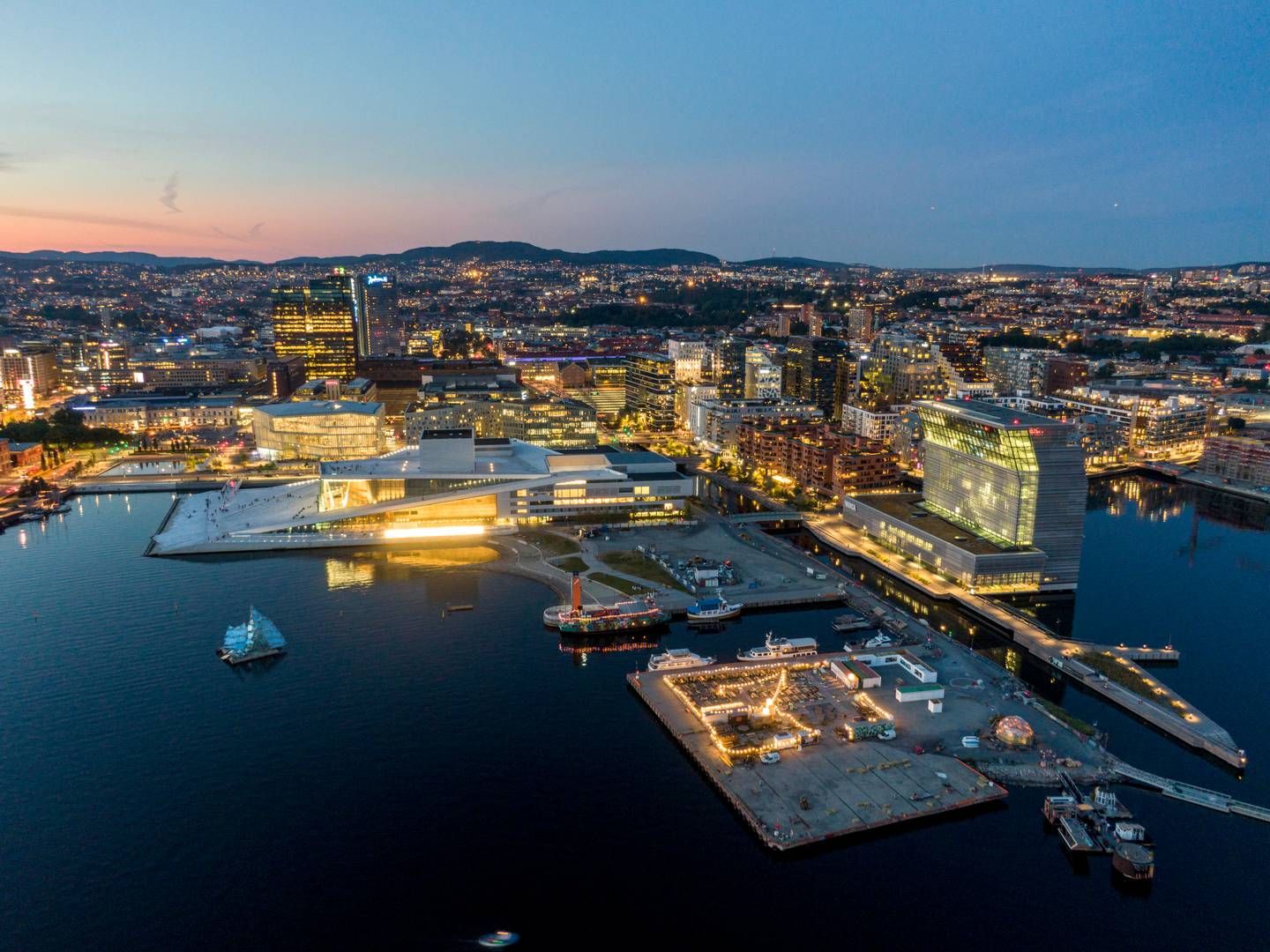 HER KAN DET KOMME BAD: På en av de mest attraktive tomtene i Oslo ønsker byrådet å etablere et sjøbad. | Foto: Cornelius Poppe / NTB