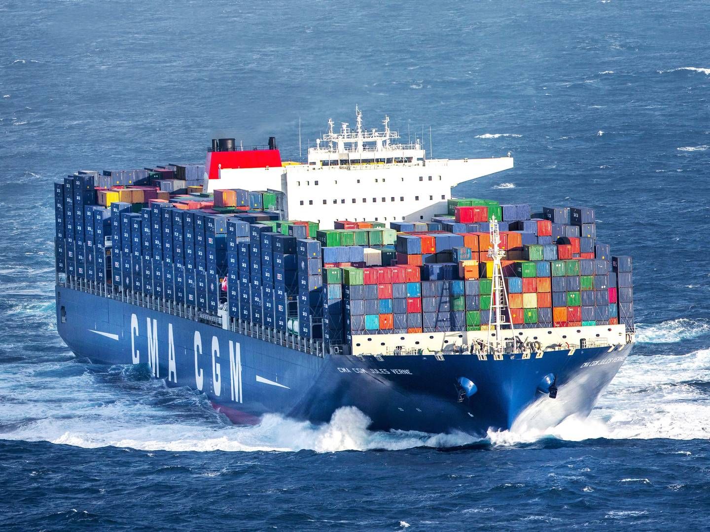 CMA CGM er verdens tredjestørste containerrederi. | Foto: Pr / Cma Cgm