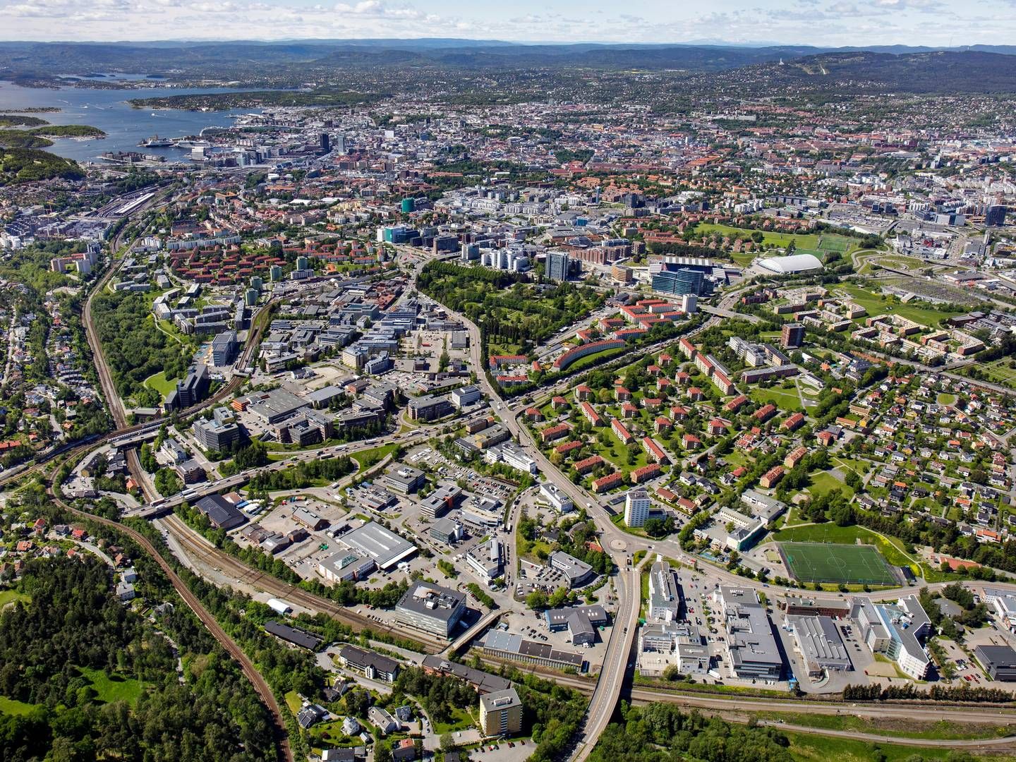 UTVIKLES: Byutviklingen fortsetter på Bryn og Helsfyr rett øst for Oslo sentrum | Foto: nyebilder.no