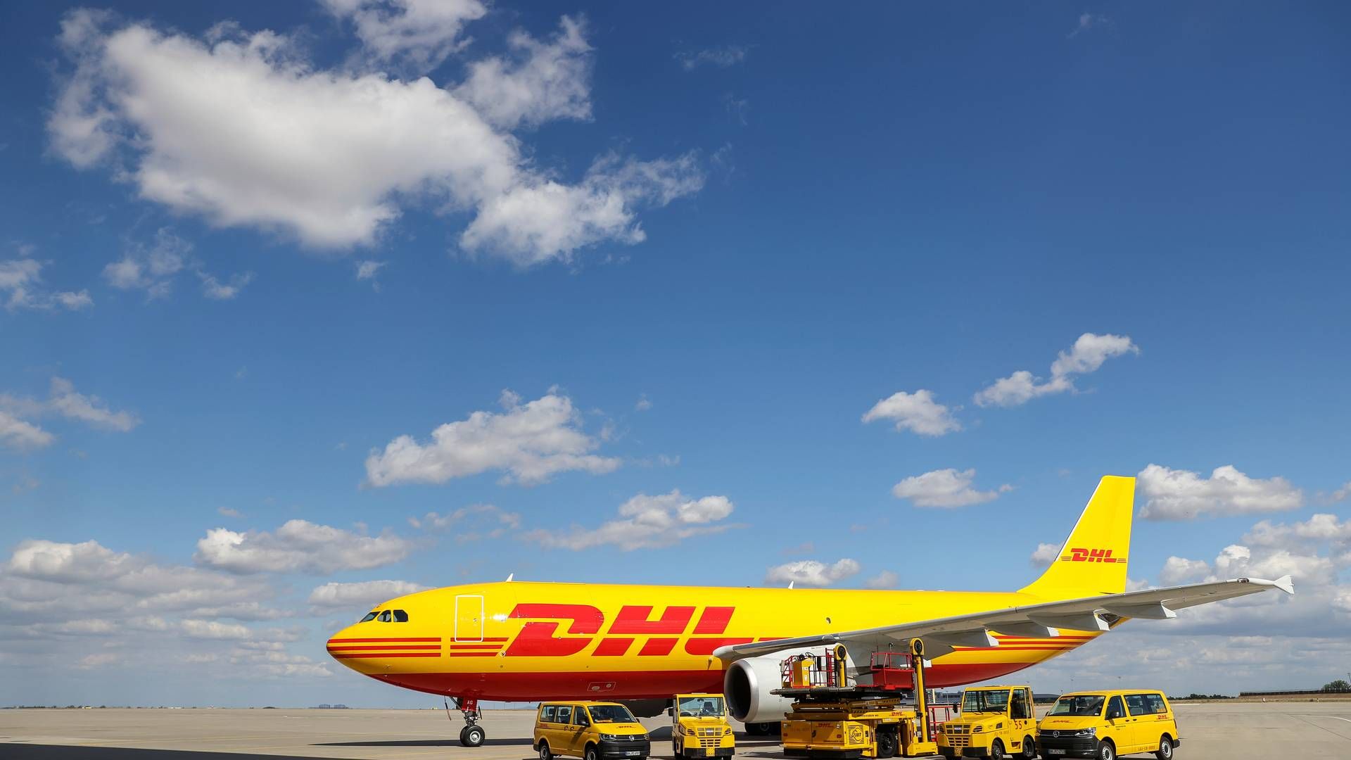 DHL har i dag en flåde bestående af cirka 300 fragtfly. | Foto: Jan Woitas/AP/Ritzau Scanpix