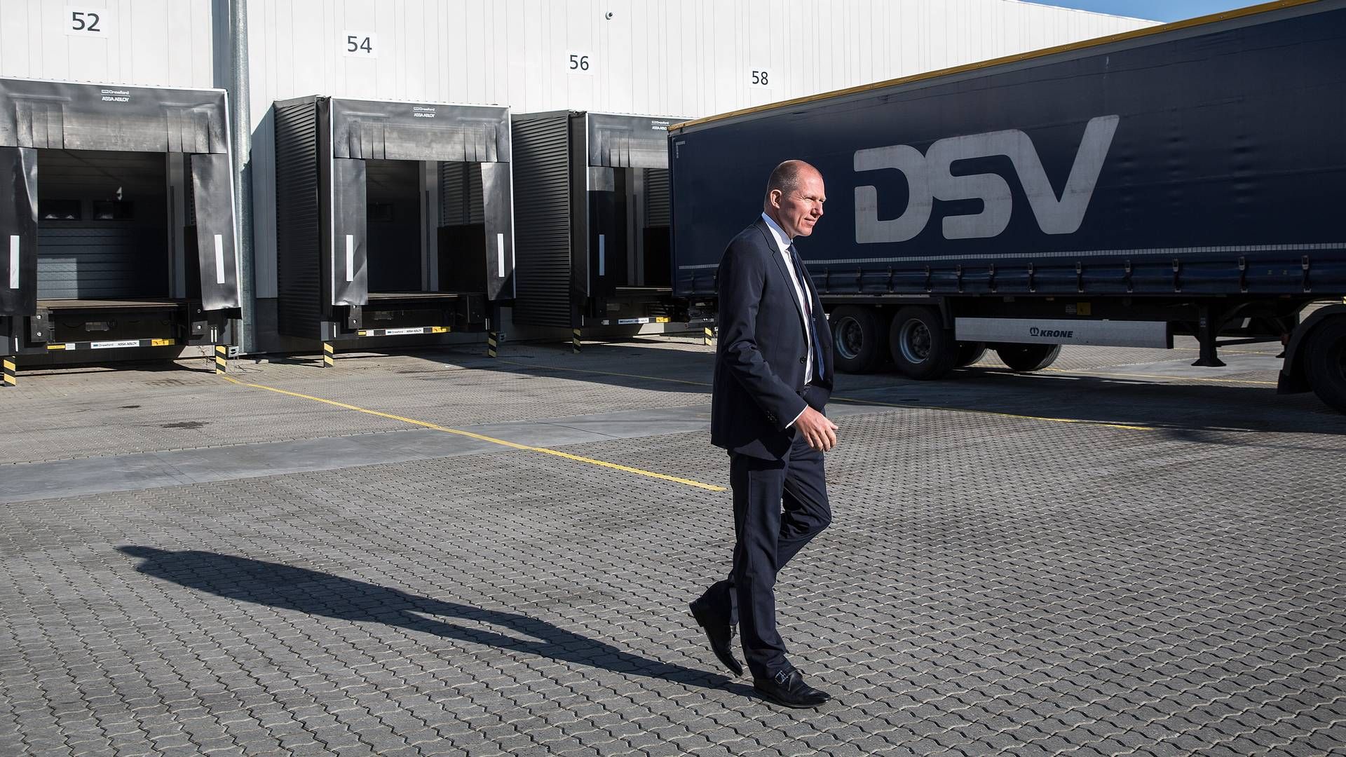 DSV's departing CEO, Jens Bjørn Andersen. | Photo: Bidstrup Stine/Ritzau Scanpix