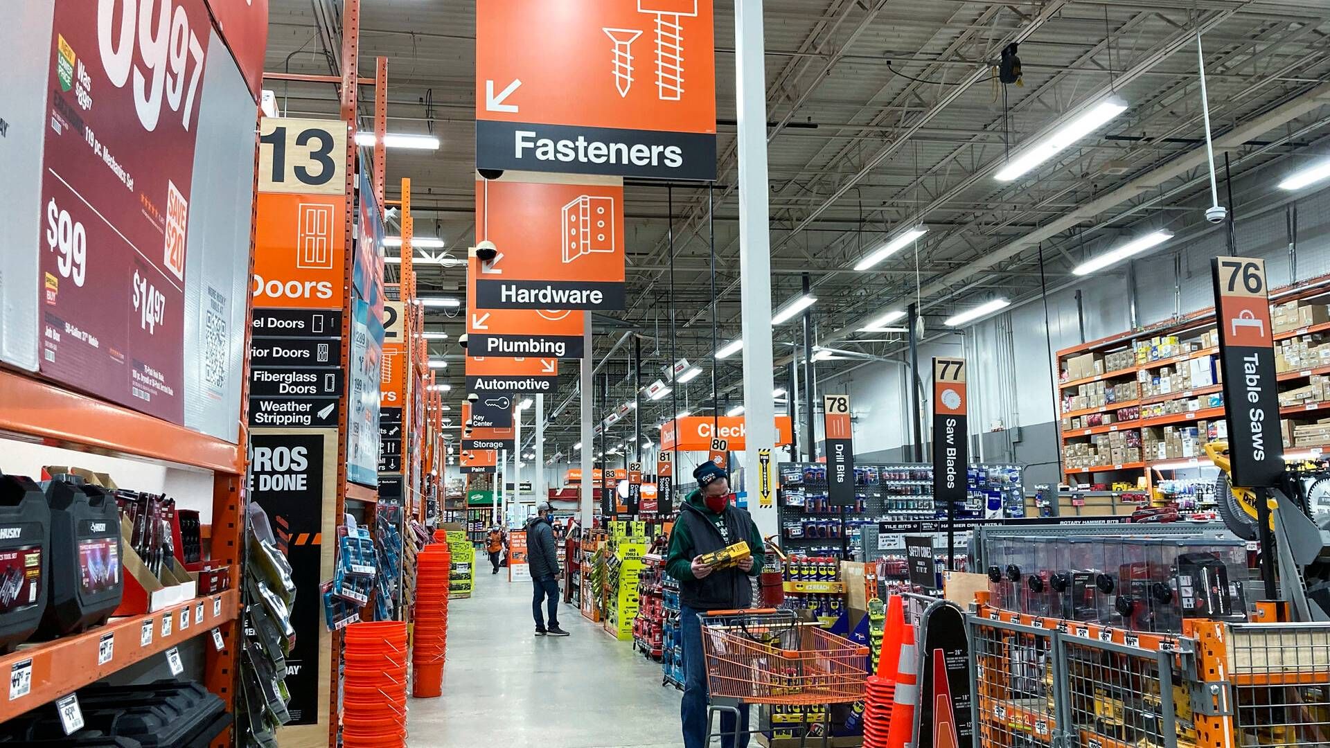 Home Depot har omkring 2250 varehuse i USA, Canada, Mexico og Kina. | Foto: Nam Y. Huh/ap/ritzau Scanpix