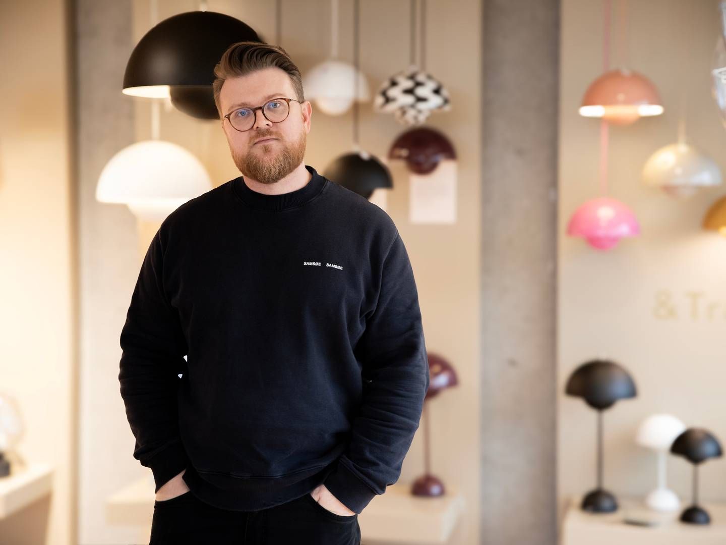 Simon Falentin Olesen står i spidsen for den ambitiøse bolig- og modewebshop Byflou, som han selv var med til at stifte i 2008. | Foto: Byflou/pr