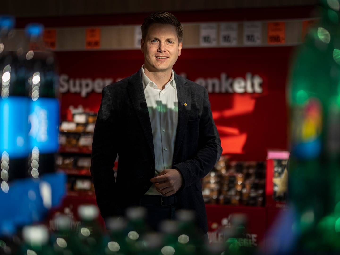 Prisfaldene er en del af Lidl og adm. direktør Jens Stratmanns plan om at tiltrække flere og nye kunder. | Foto: Joachim Ladefoged