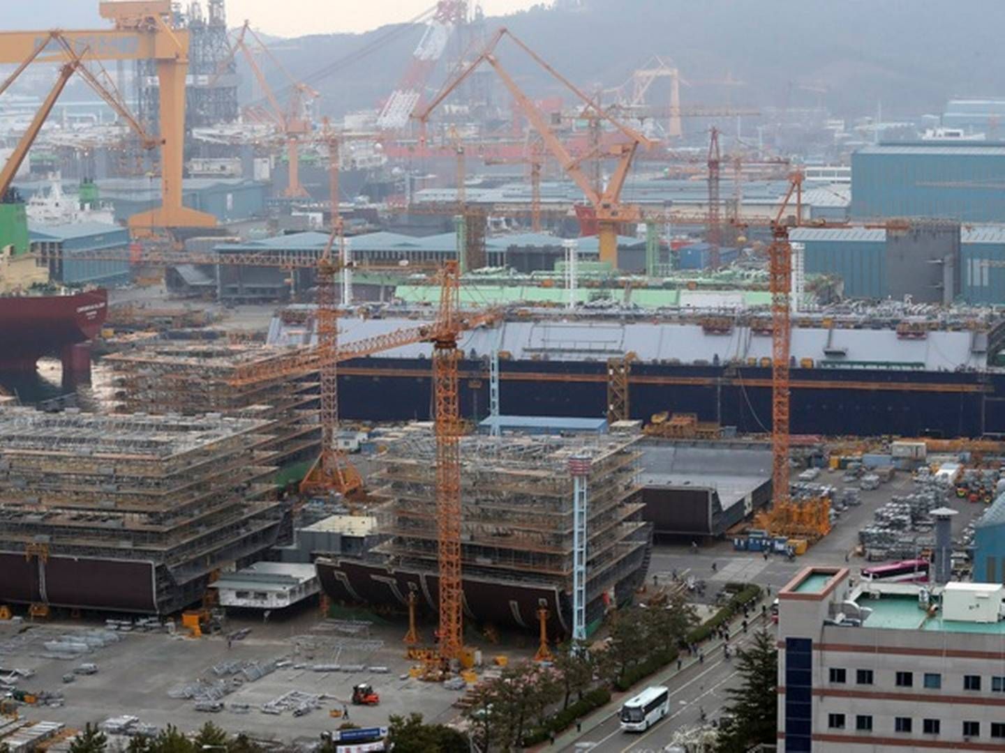 Planen om at styrke de nationale skibsværfter præsenteres i lyset af ”den globale skibsbygningsindustris opsving, der giver medvind til Koreas skibsbygningsindustri,” siger viceminister Youngjin Jang. | Foto: Daewoo Shipbuilding & Marine Engineering