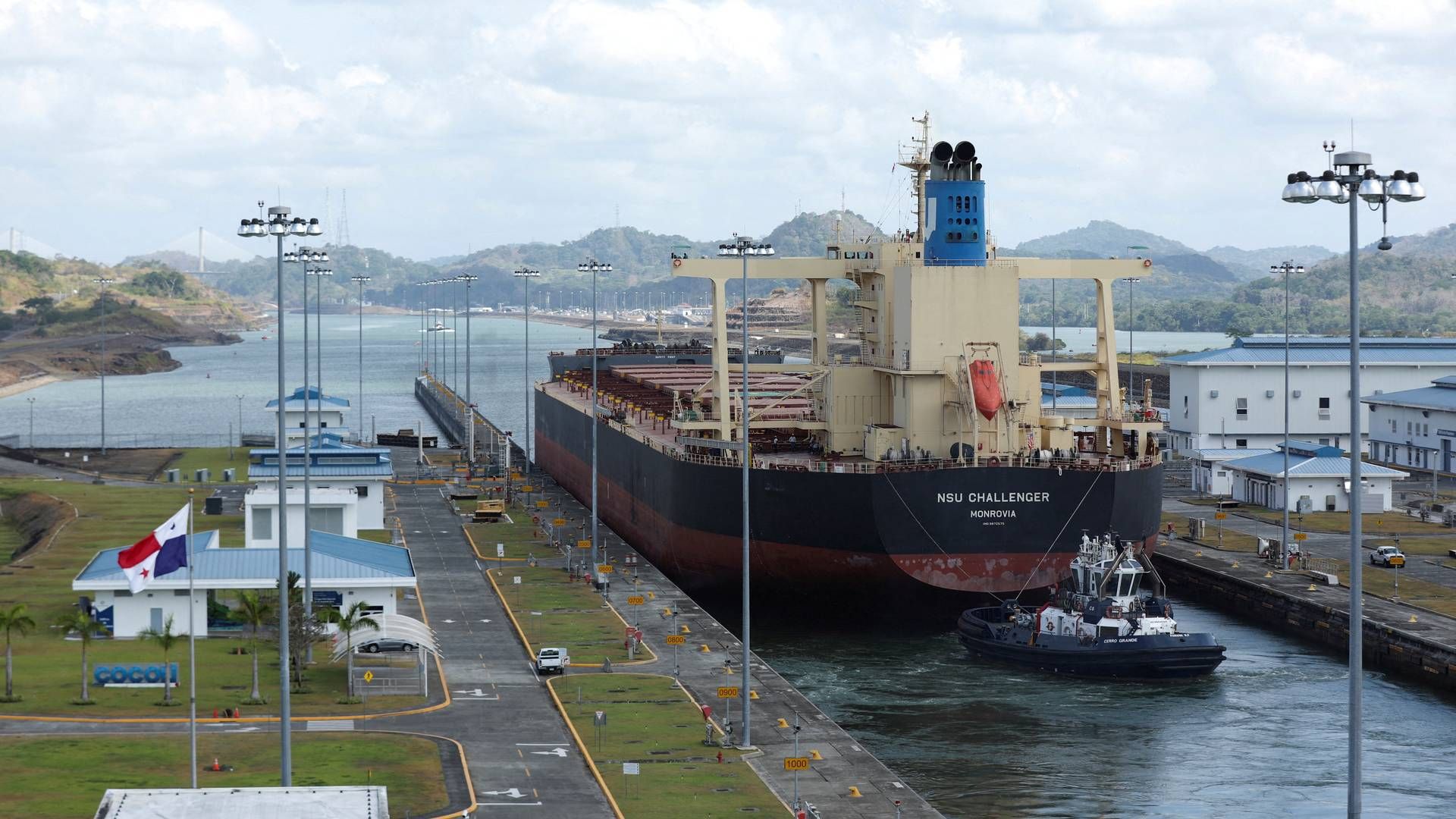 I sidste uge var der meldinger om, at et rederi havde betalt mere end 30 mio. kr. for at hoppe køen ved Panamakanalen over. | Foto: Aris Martinez/Reuters/Ritzau Scanpix