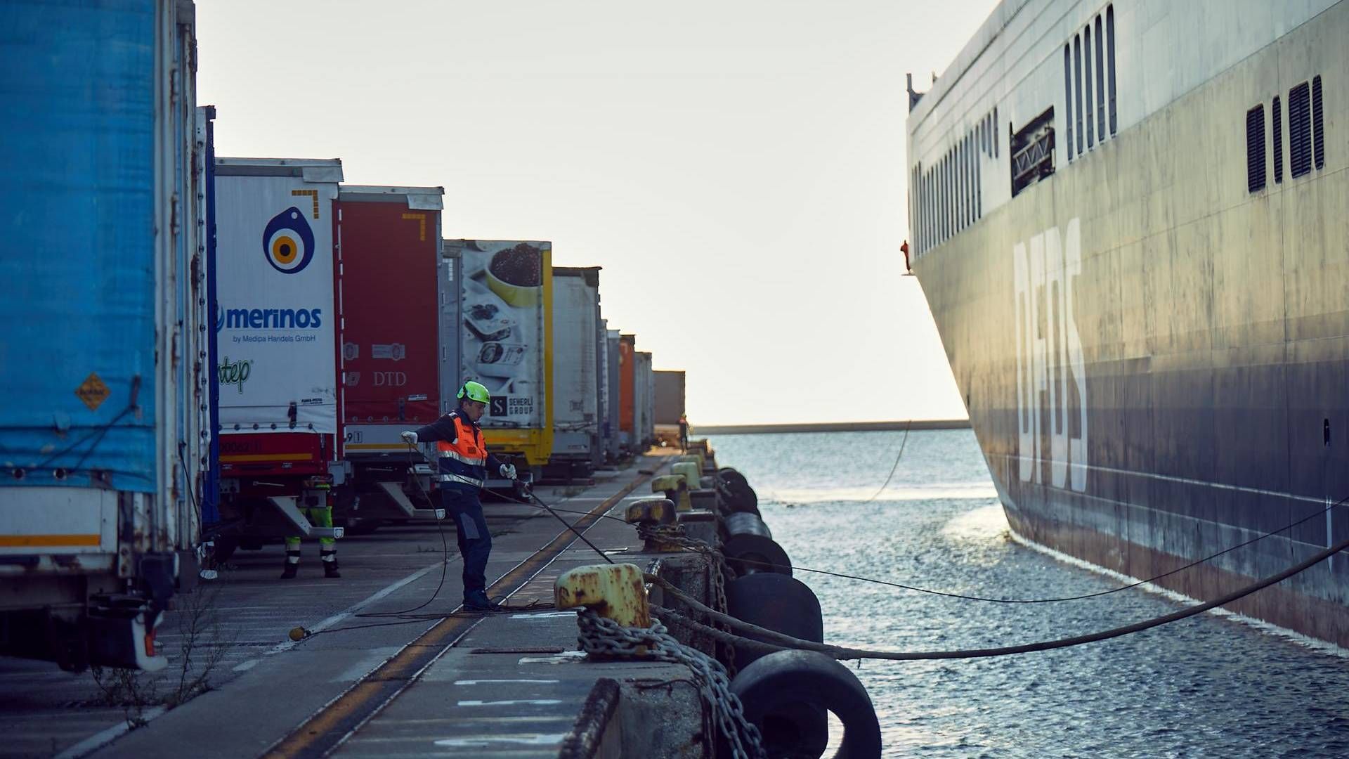 Det danske ferge- og logistikkselskapet er en av seks partnere involvert i Green Fuels for Danmark. | Foto: DFDS