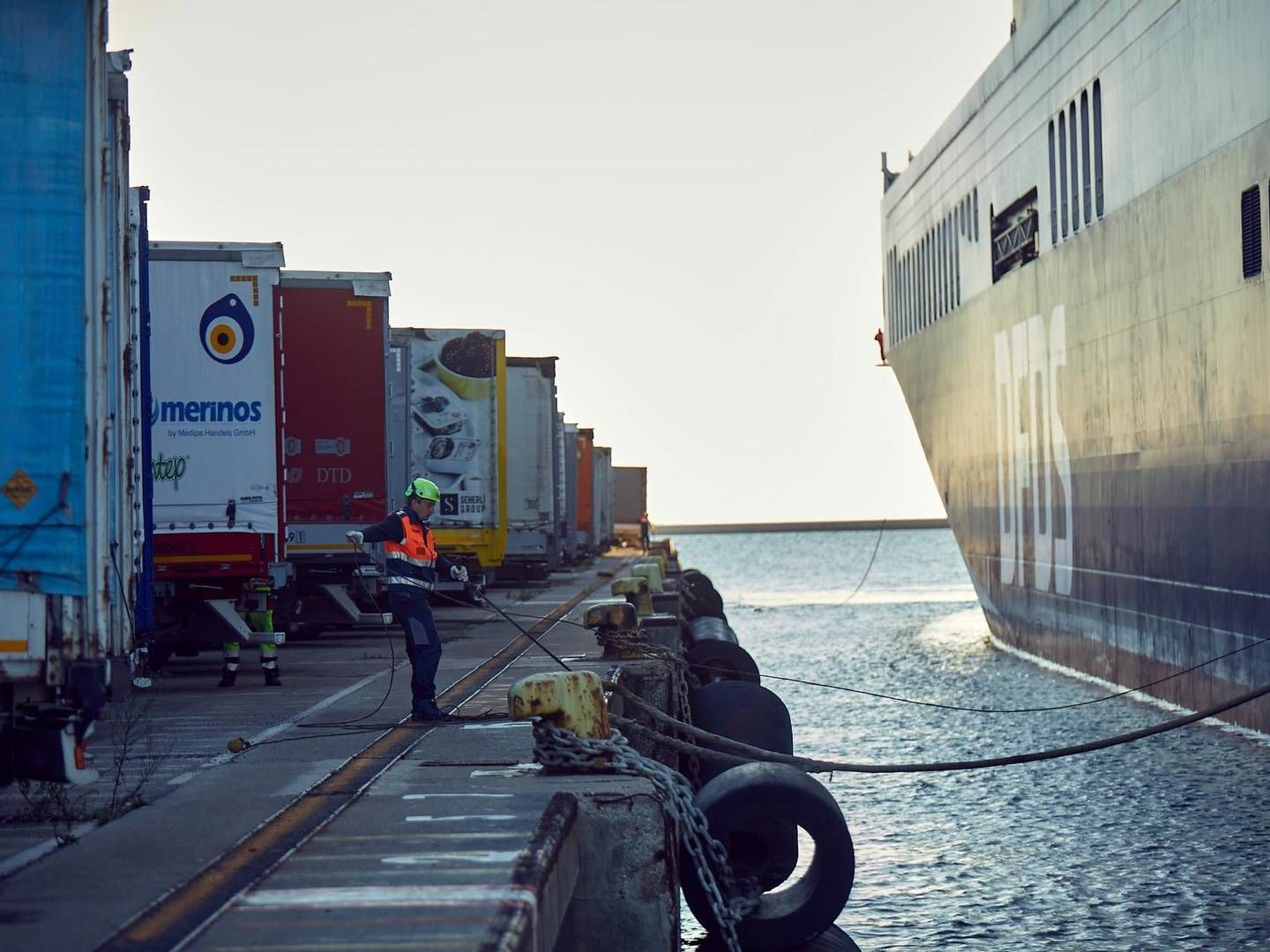 Det danske færge- og logistikselskab er en ud af seks partnere, som er med i Green Fuels for Denmark | Foto: Dfds