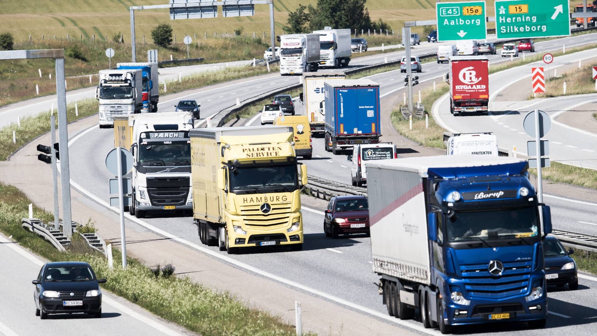 ”Vores opfordring vil være, at man hurtigst muligt fjerner den her regel,” siger transportpolitisk chef Rune Noack. | Foto: Tycho Gregers/Jyllands-Posten/Ritzau Scanpix