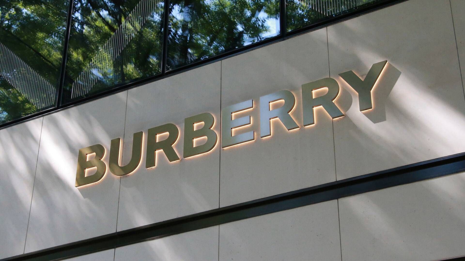 I de 13 uger frem til 30. december faldt detailomsætningen hos Burberry med 7 pct. | Foto: Norikazu Tateishi/ap/ritzau Scanpix