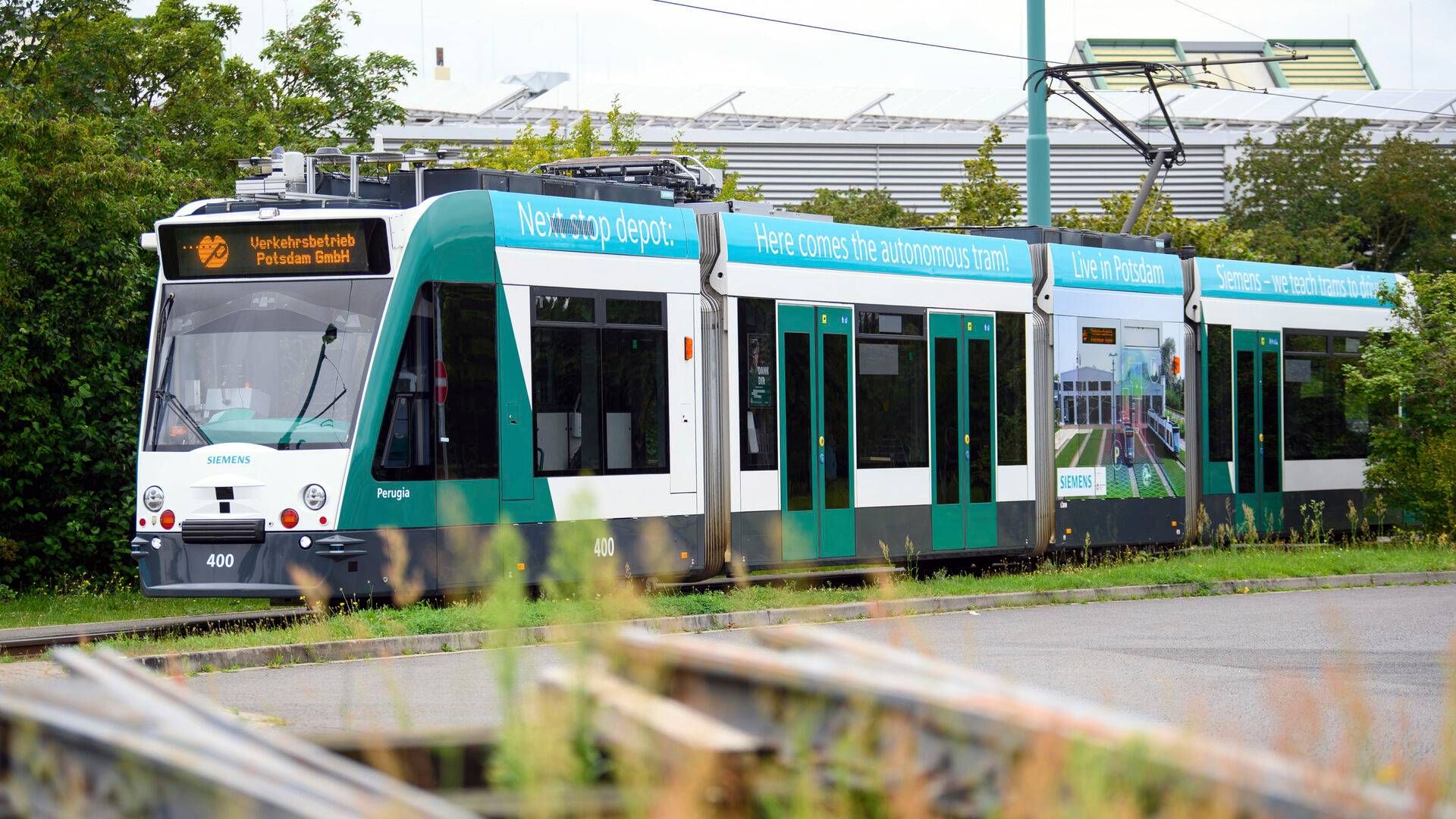 Ifølge Siemens skyldes nedgangen i overskudsgraden selskabets forretningssammensætning. | Foto: Soeren Stache/AP/Ritzau Scanpix