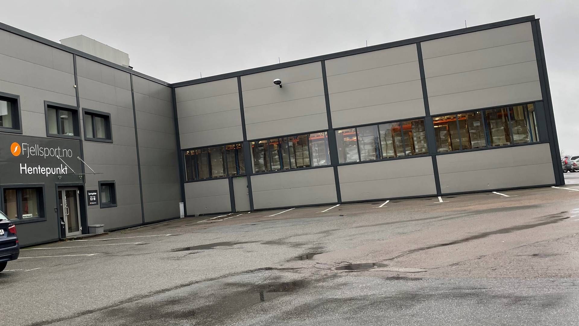 Fjellsport AS' hovedkontor i Sandefjord. | Foto: Vebjørn Storvik / HandelsWatch