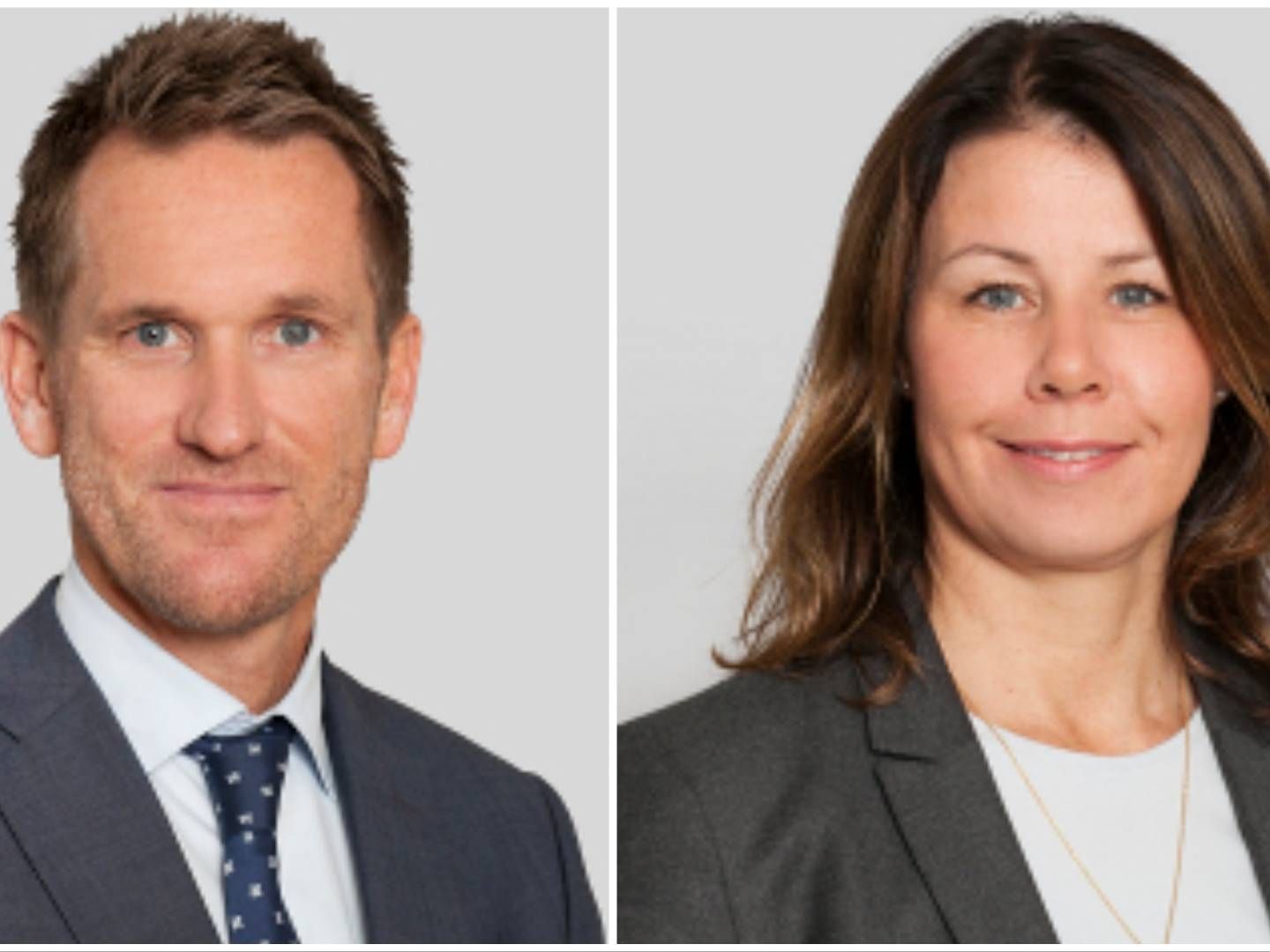 Henrik Emil Høyerholt and Maria Granlund are portfolio managers at Alfred Berg's Nordic high yield fund. | Photo: PR / Alfred Berg