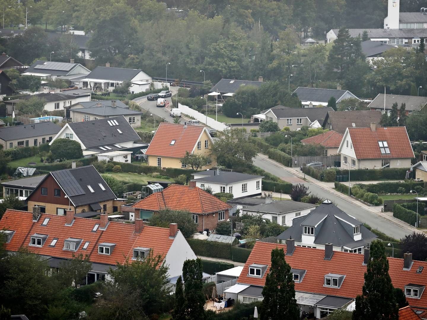 Mortgage credit institutions issue bonds that are used to finance residential properties, among other things. | Photo: Jens Dresling/Ritzau Scanpix