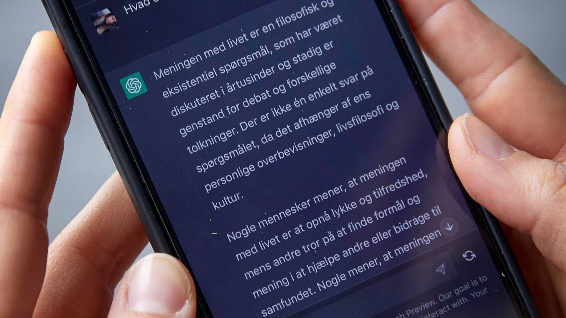 Det seneste års udbredelse af generativ AI har sat turbo på diskussionen og gjort den filosofisk så den gode og den onde anvendelse står som argumenter lige overfor hinanden. | Foto: Jens Dresling