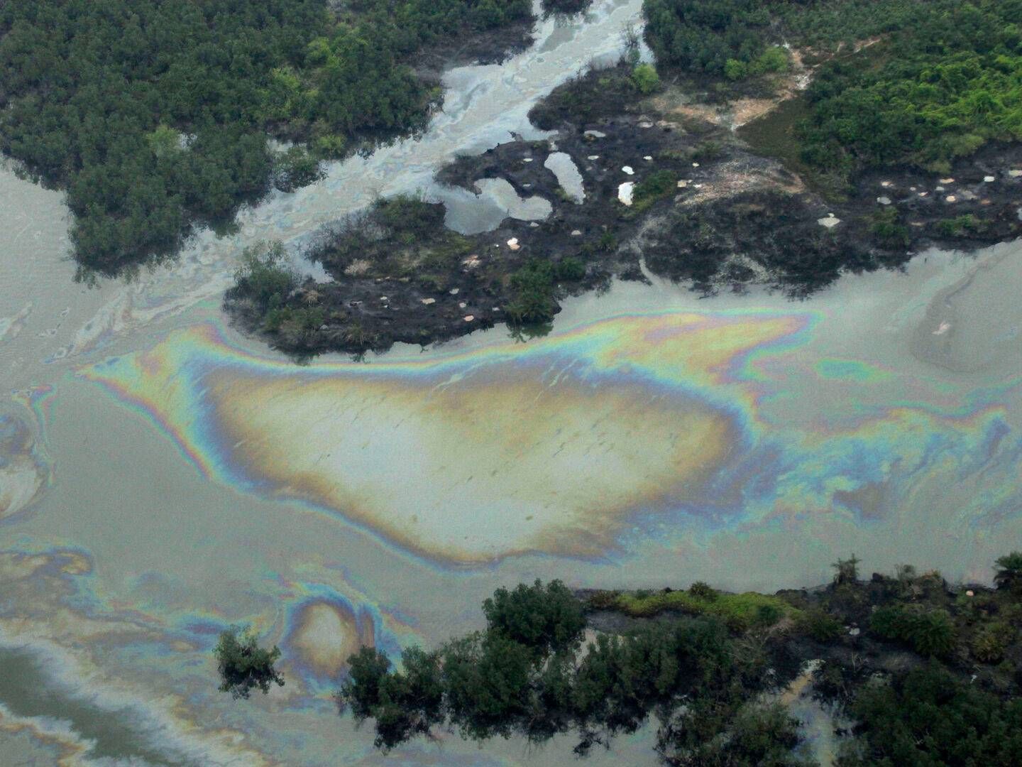 Oil pollution in the Niger delta – campaigners claim that the Norwegian oil fund's engagement efforts with Shell have been fruitless. | Photo: Sunday Alamba/AP/Ritzau Scanpix