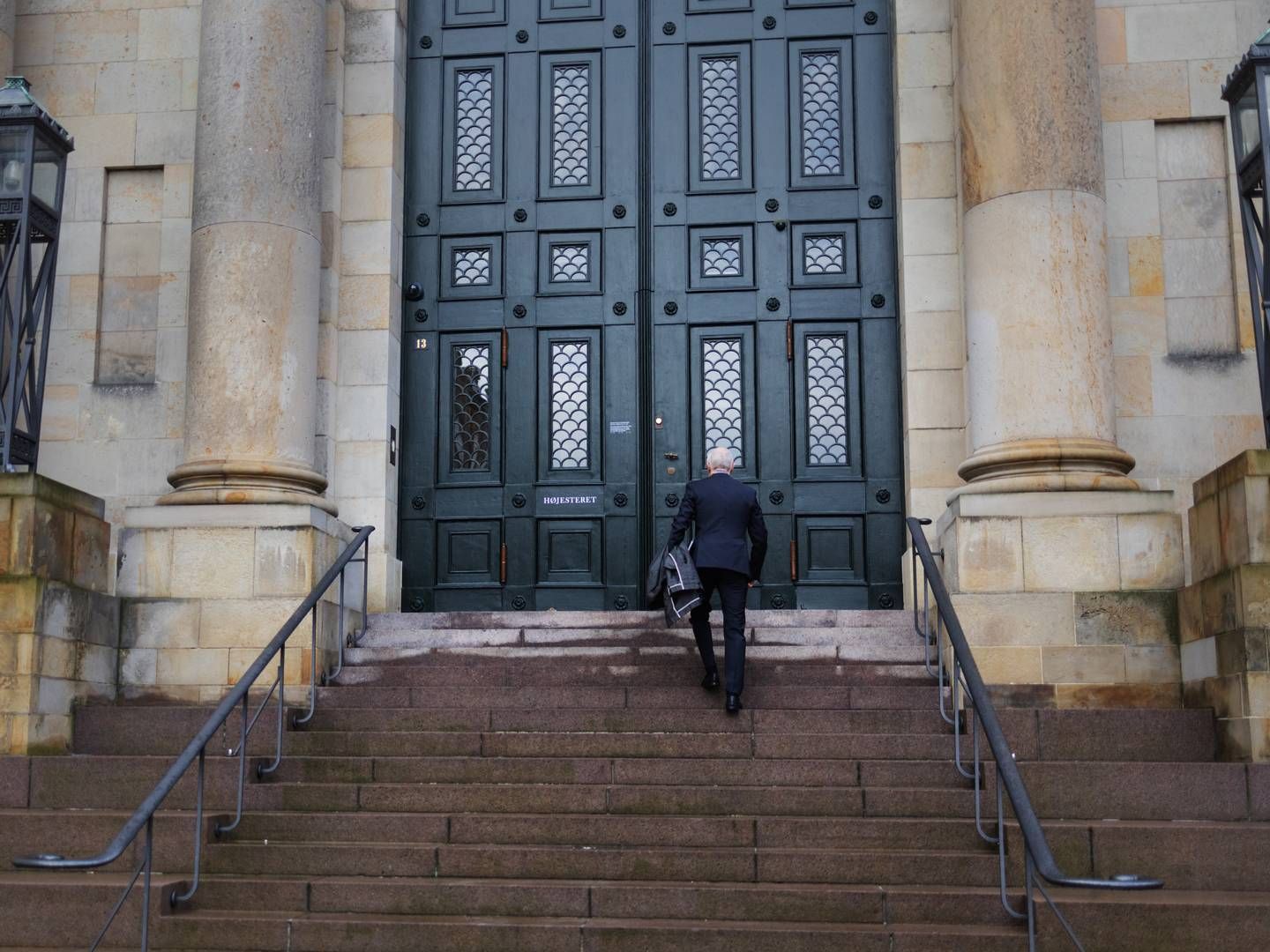 Bech-Bruuns ledende partner Steen Rode var til stede under samtlige seks retdage under udbyttesag i Højesteret. Klokken 12 falder der dom. | Foto: Gregers Tycho