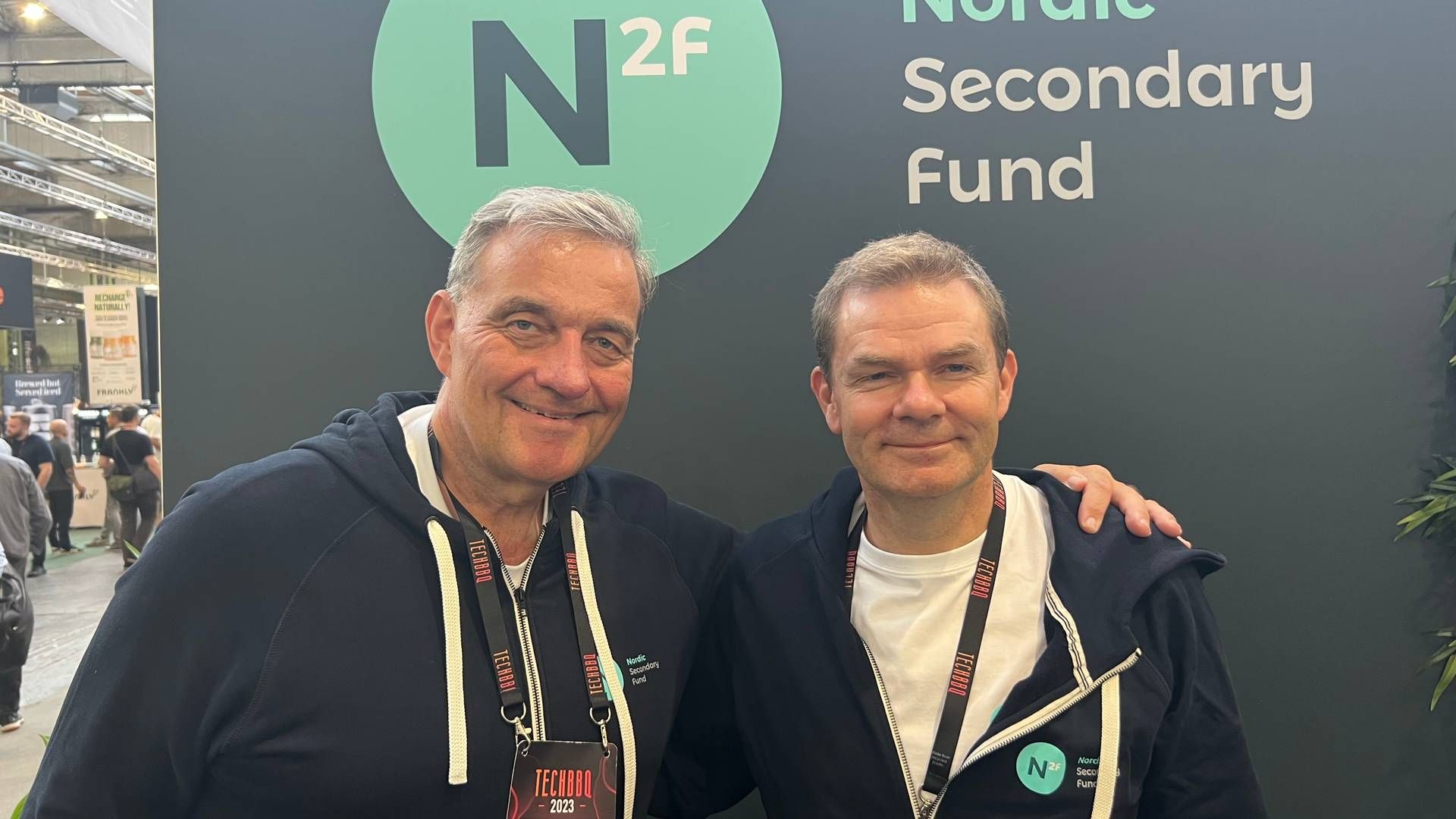 Frank Lyhne (th.) og Peter Sandberg stiftede Nordic Secondary Fund, N2F, i 2019. | Foto: N2f